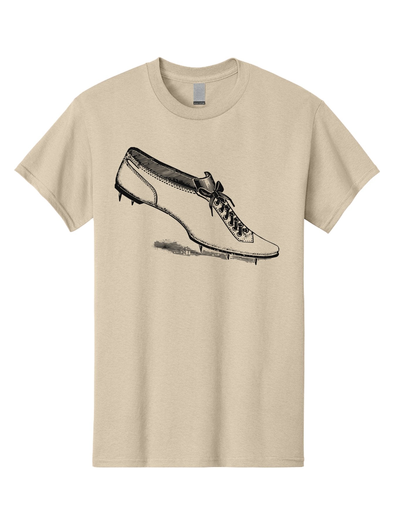 Laced For Speed Men'S Graphic Tee, 100% Cotton, Comfortable Casual Summer Wear, Machine Washable, Tap Shoe, Dance Shoe, Metal Sole, Shoe Laces, Musical Instrument, Dance Accessory, Rhythmic Footwear, Percussion Dance Aae441 9
