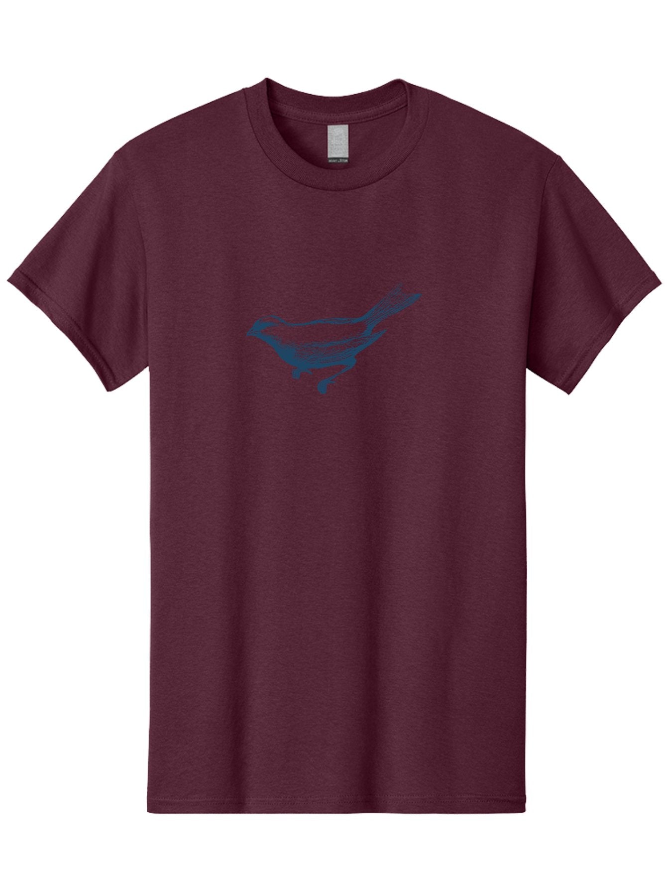 Little Ground Sparrow Men'S Graphic Tee, 100% Cotton, Comfortable Casual Summer Wear, Machine Washable, Sparrow In Flight, Bird Silhouette, Minimalist Design, Simple Shapes, Graphic Illustration, Nature-Inspired Art, Bird Watching, Aae455 15