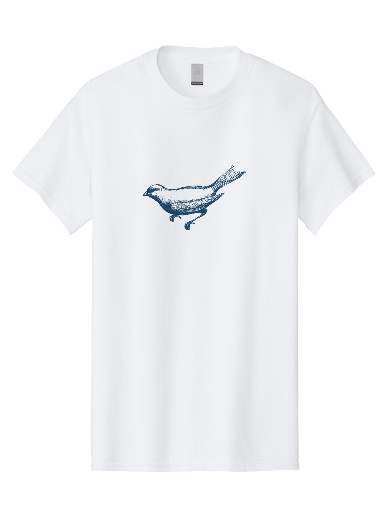 Little Ground Sparrow Men'S Graphic Tee, 100% Cotton, Comfortable Casual Summer Wear, Machine Washable, Sparrow In Flight, Bird Silhouette, Minimalist Design, Simple Shapes, Graphic Illustration, Nature-Inspired Art, Bird Watching, Aae455 14
