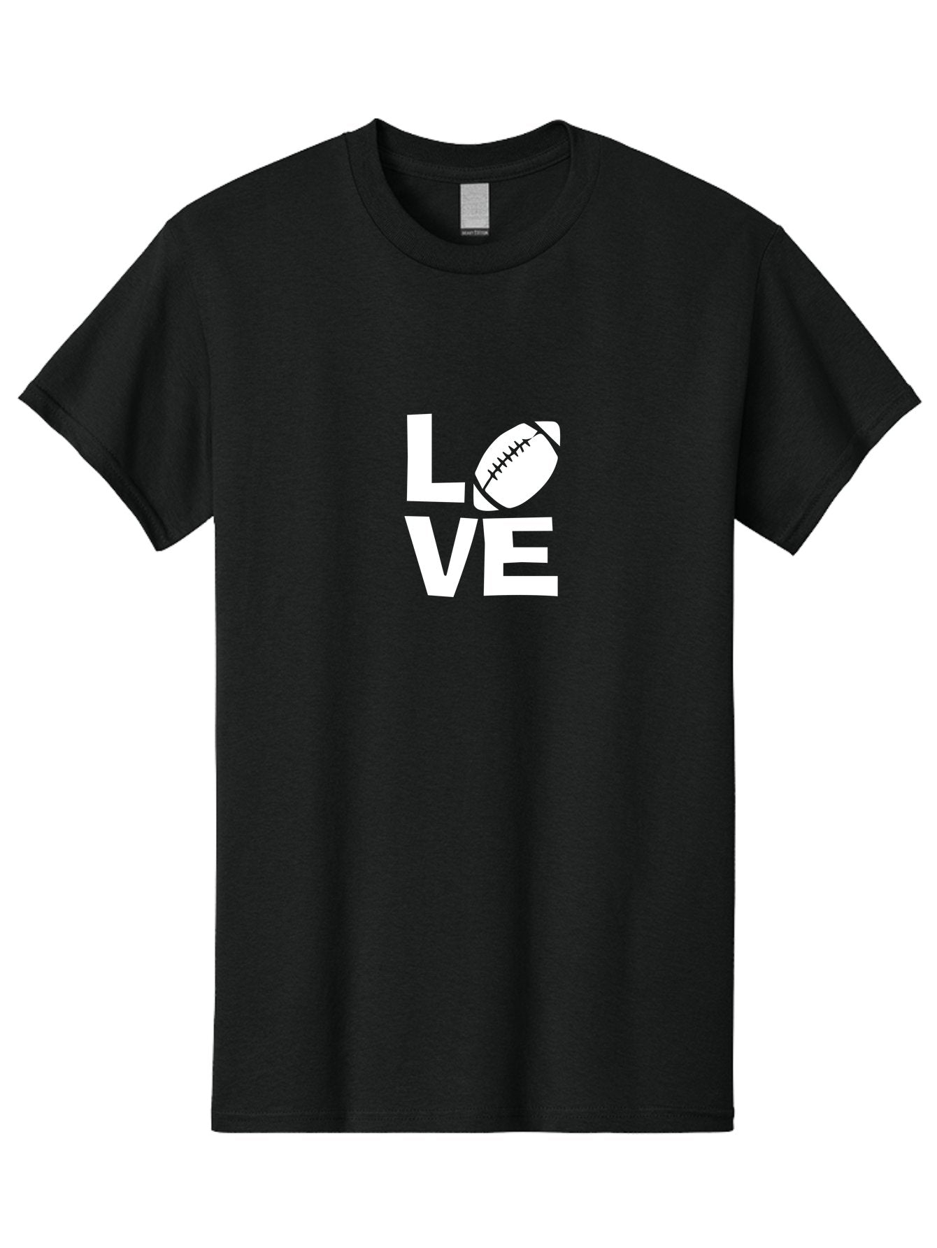 Love Men'S Graphic Tee, 100% Cotton, Comfortable Casual Summer Wear, Machine Washable, Love Football, Passion For Sports, Football Lover, Sports Enthusiasm, Love Sports, Football Fan Aae464 6