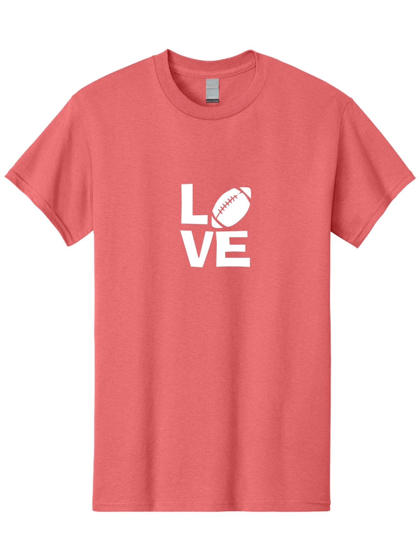 Love Men'S Graphic Tee, 100% Cotton, Comfortable Casual Summer Wear, Machine Washable, Love Football, Passion For Sports, Football Lover, Sports Enthusiasm, Love Sports, Football Fan Aae464 7