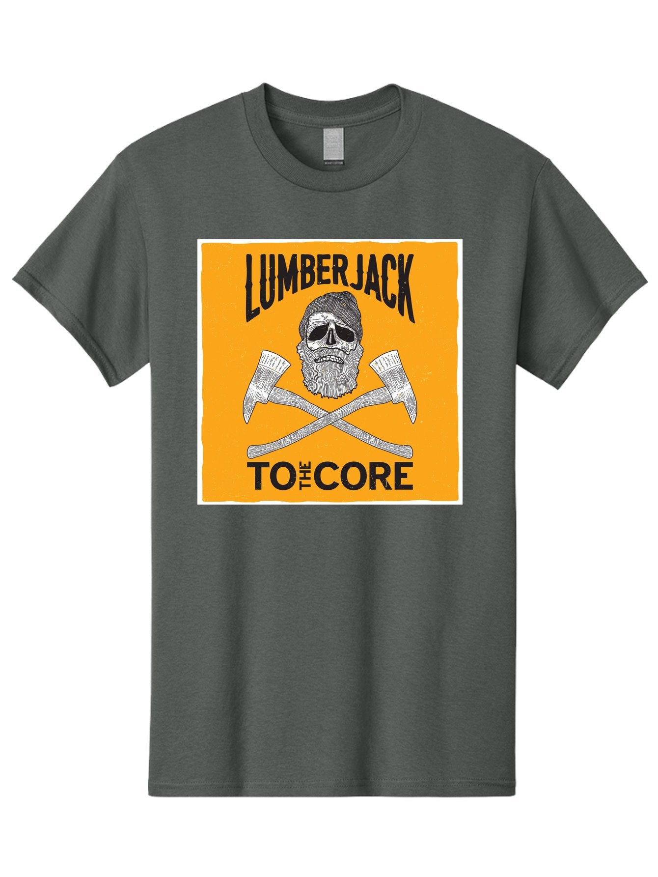 Lumberjack Skull 3 Men'S Graphic Tee, 100% Cotton, Comfortable Casual Summer Wear, Machine Washable, Lumberjack Skull, Crossed Axes, Woodcutting, Forestry, Rugged Outdoors, Timber Industry, Axe Throwing, Bearded Lumberjack, Skull With Hat Aae480 10