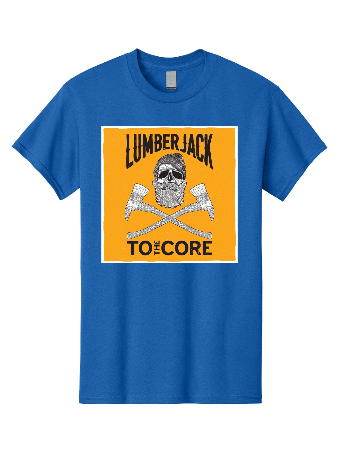 Lumberjack Skull 3 Men'S Graphic Tee, 100% Cotton, Comfortable Casual Summer Wear, Machine Washable, Lumberjack Skull, Crossed Axes, Woodcutting, Forestry, Rugged Outdoors, Timber Industry, Axe Throwing, Bearded Lumberjack, Skull With Hat Aae480 11