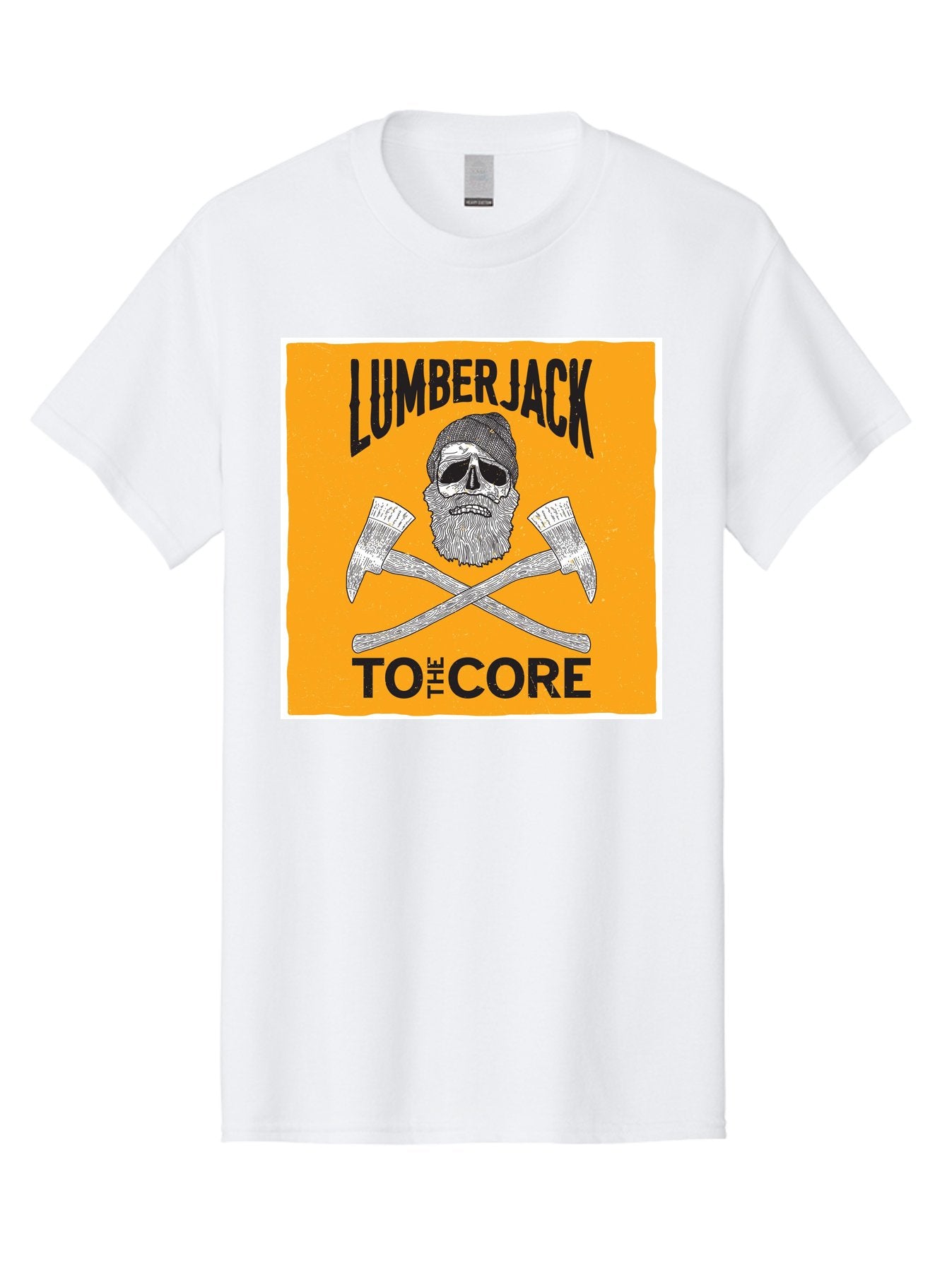 Lumberjack Skull 3 Men'S Graphic Tee, 100% Cotton, Comfortable Casual Summer Wear, Machine Washable, Lumberjack Skull, Crossed Axes, Woodcutting, Forestry, Rugged Outdoors, Timber Industry, Axe Throwing, Bearded Lumberjack, Skull With Hat Aae480 9