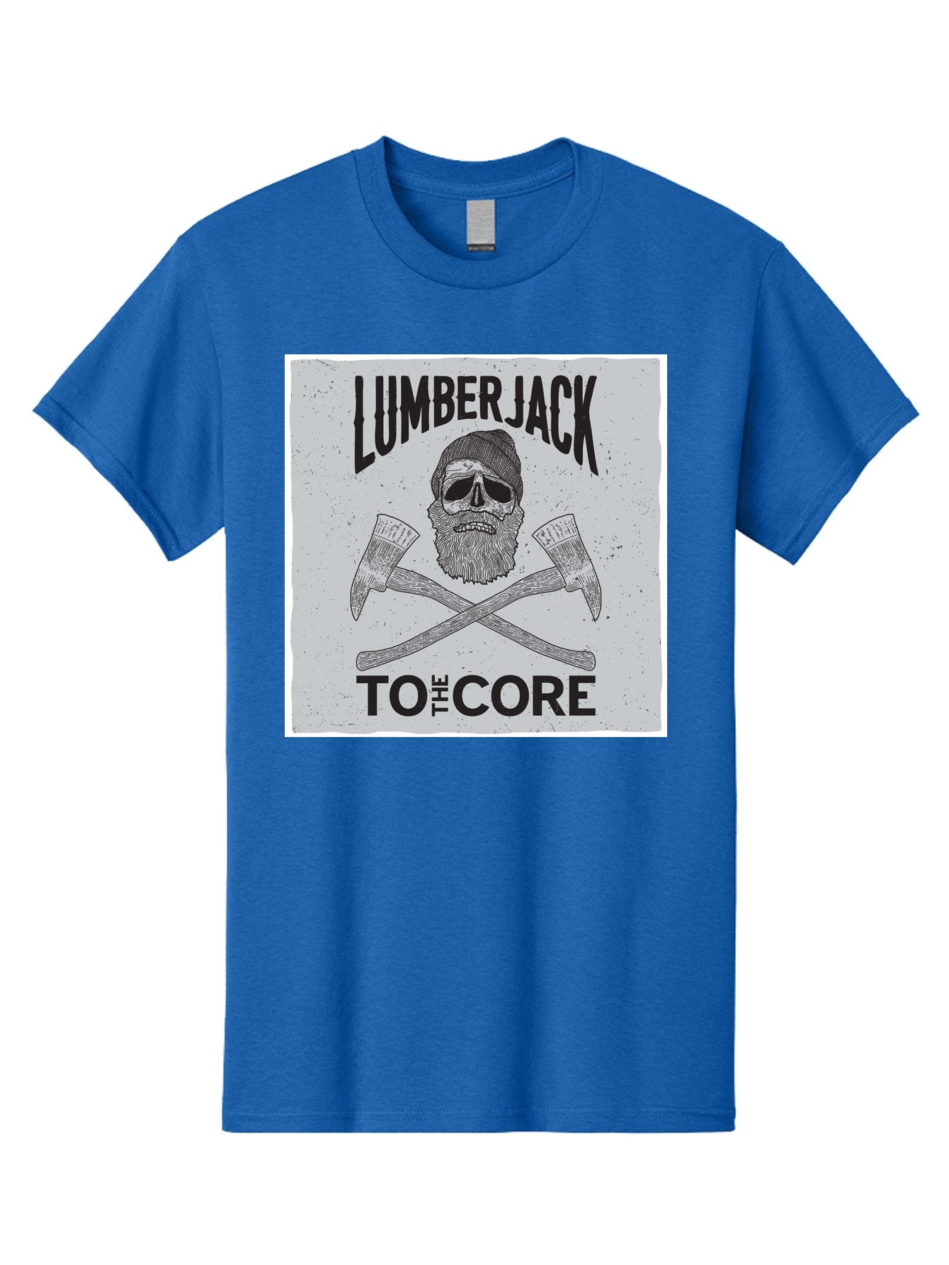 Lumberjack Skull 4 Men'S Graphic Tee, 100% Cotton, Comfortable Casual Summer Wear, Machine Washable, Lumberjack, Skull And Crossbones, Axe, Bearded Skull, Lumberjack Theme, Woodsman, Logging, Vintage, Grunge, Skull Art, Bold Typography Aae481 9