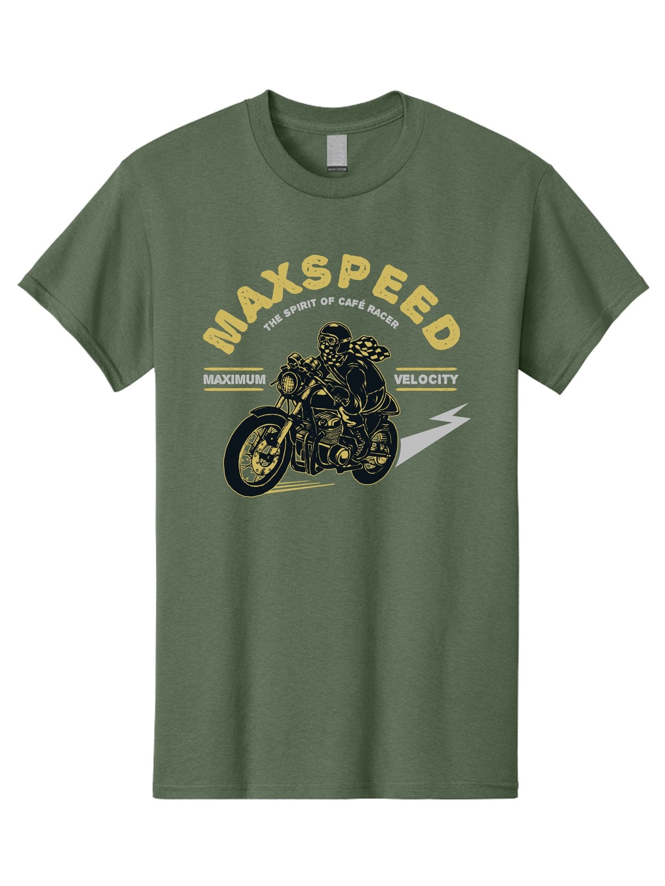Max Speed Men'S Graphic Tee, 100% Cotton, Comfortable Casual Summer Wear, Machine Washable, Motorcycle Racing, Cape Racer, Maximum Velocity, Speed Enthusiast, Biker Culture, Racing Spirit, Vintage Motorcycle, Adventure Ride Aae492 14