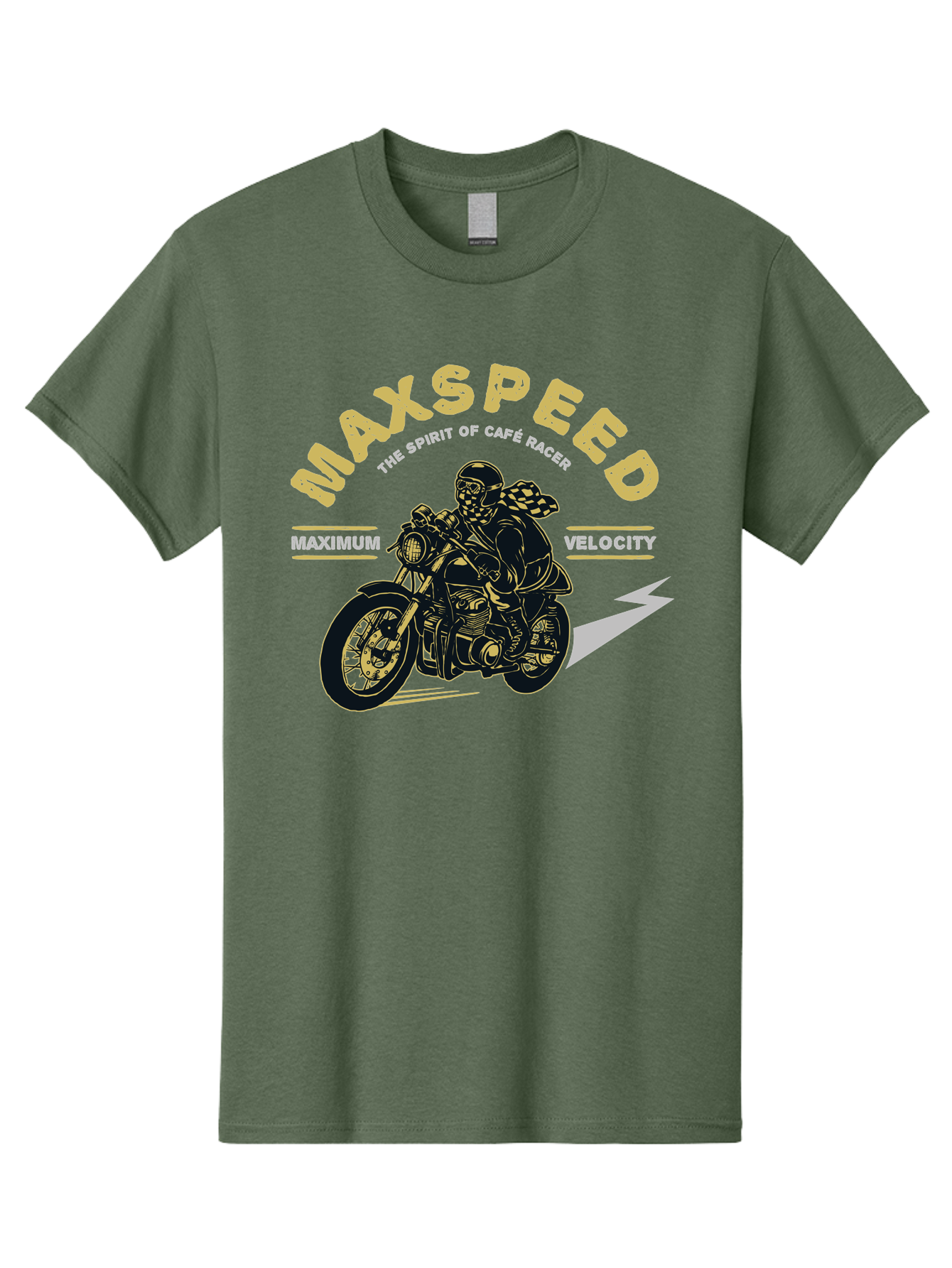 Max Speed Men'S Graphic Tee, 100% Cotton, Comfortable Casual Summer Wear, Machine Washable, Motorcycle Racing, Cape Racer, Maximum Velocity, Speed Enthusiast, Biker Culture, Racing Spirit, Vintage Motorcycle, Adventure Ride Aae492 19