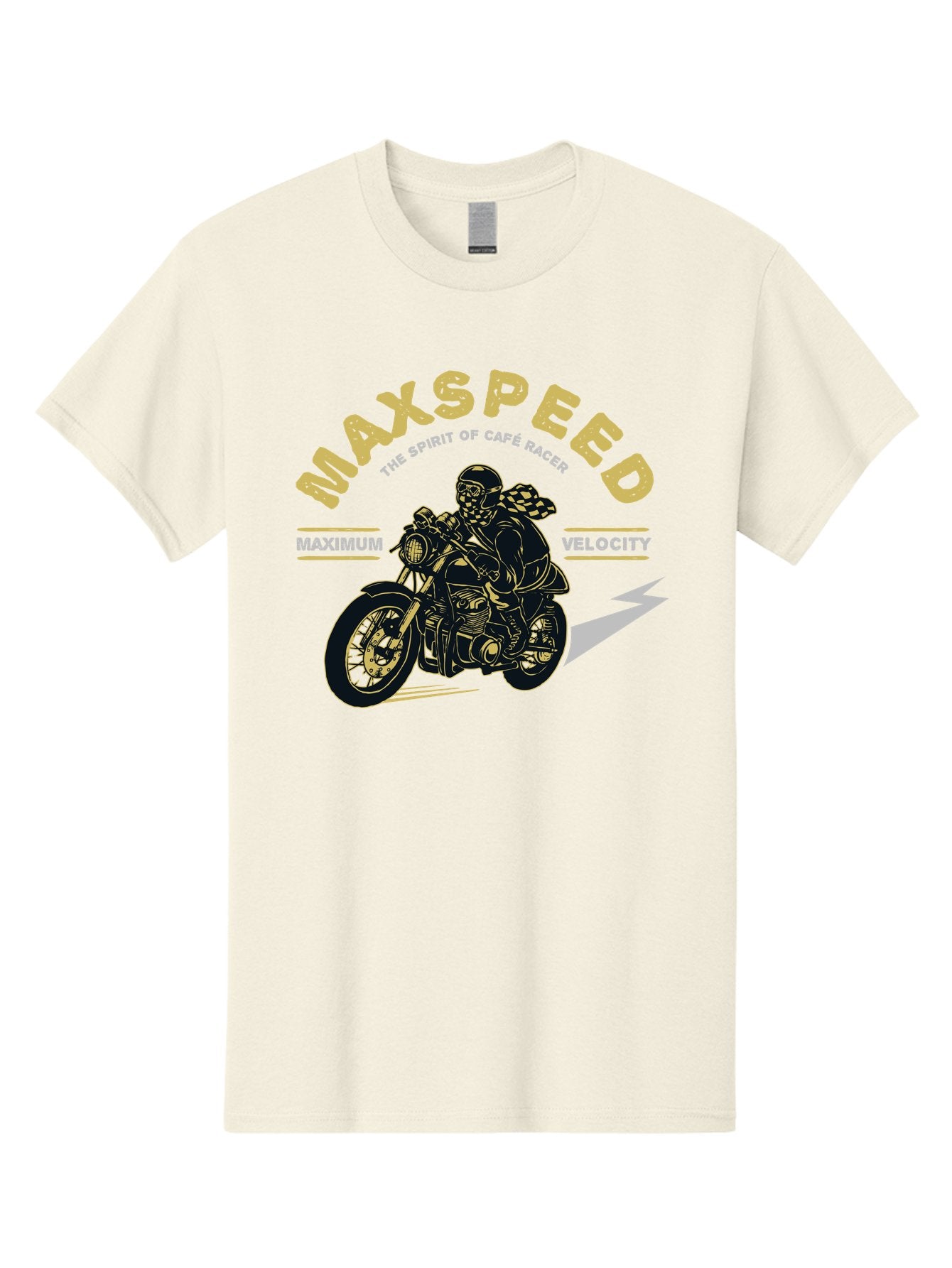 Max Speed Men'S Graphic Tee, 100% Cotton, Comfortable Casual Summer Wear, Machine Washable, Motorcycle Racing, Cape Racer, Maximum Velocity, Speed Enthusiast, Biker Culture, Racing Spirit, Vintage Motorcycle, Adventure Ride Aae492 12