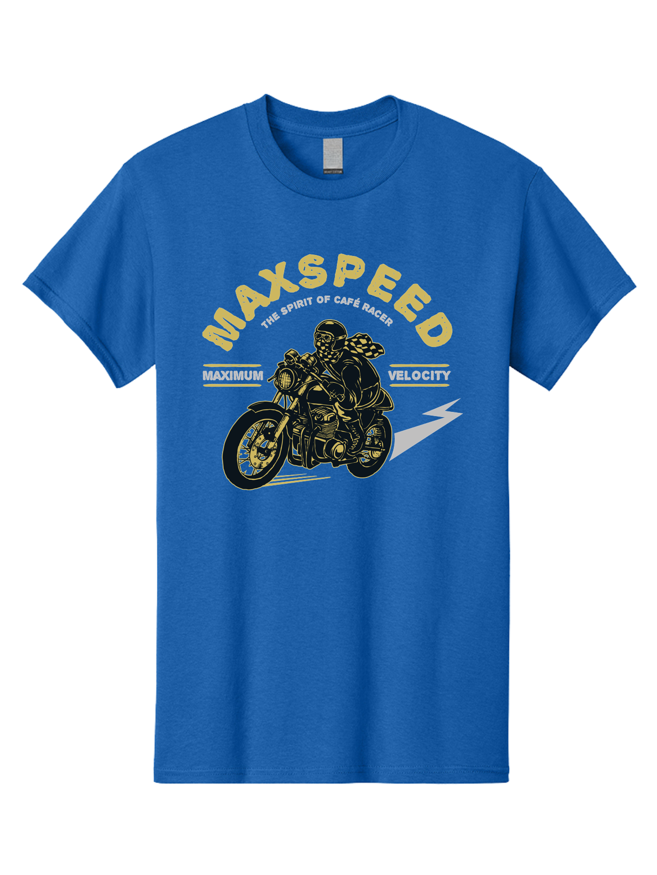 Max Speed Men'S Graphic Tee, 100% Cotton, Comfortable Casual Summer Wear, Machine Washable, Motorcycle Racing, Cape Racer, Maximum Velocity, Speed Enthusiast, Biker Culture, Racing Spirit, Vintage Motorcycle, Adventure Ride Aae492 17