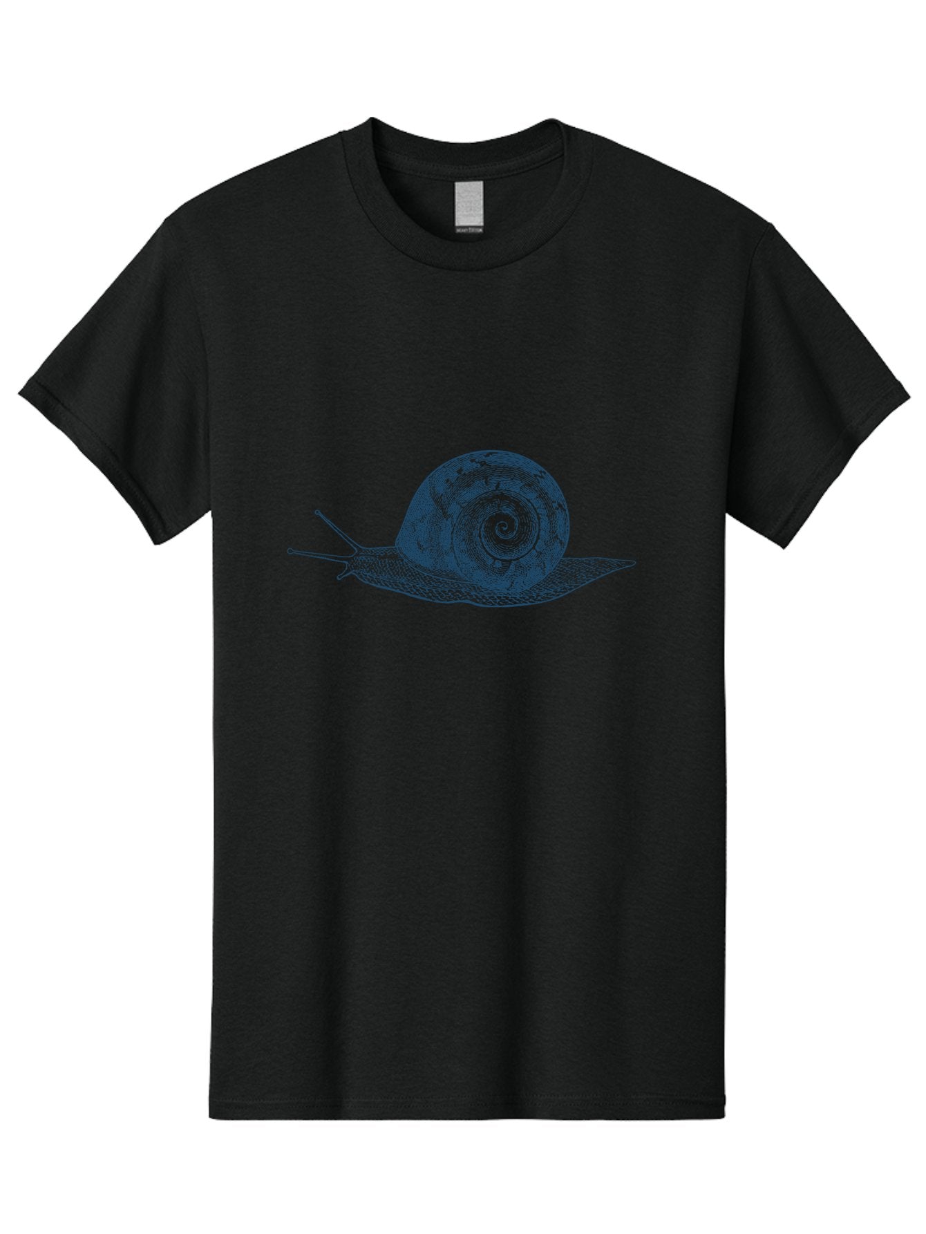Moon Snail Men'S Graphic Tee, 100% Cotton, Comfortable Casual Summer Wear, Machine Washable, Garden Snail, Spiral Shell, Leaf Illustration, Slow-Moving Creature, Nature Illustration, Snail Art, Detailed Texture, Organic Design Aae508 13