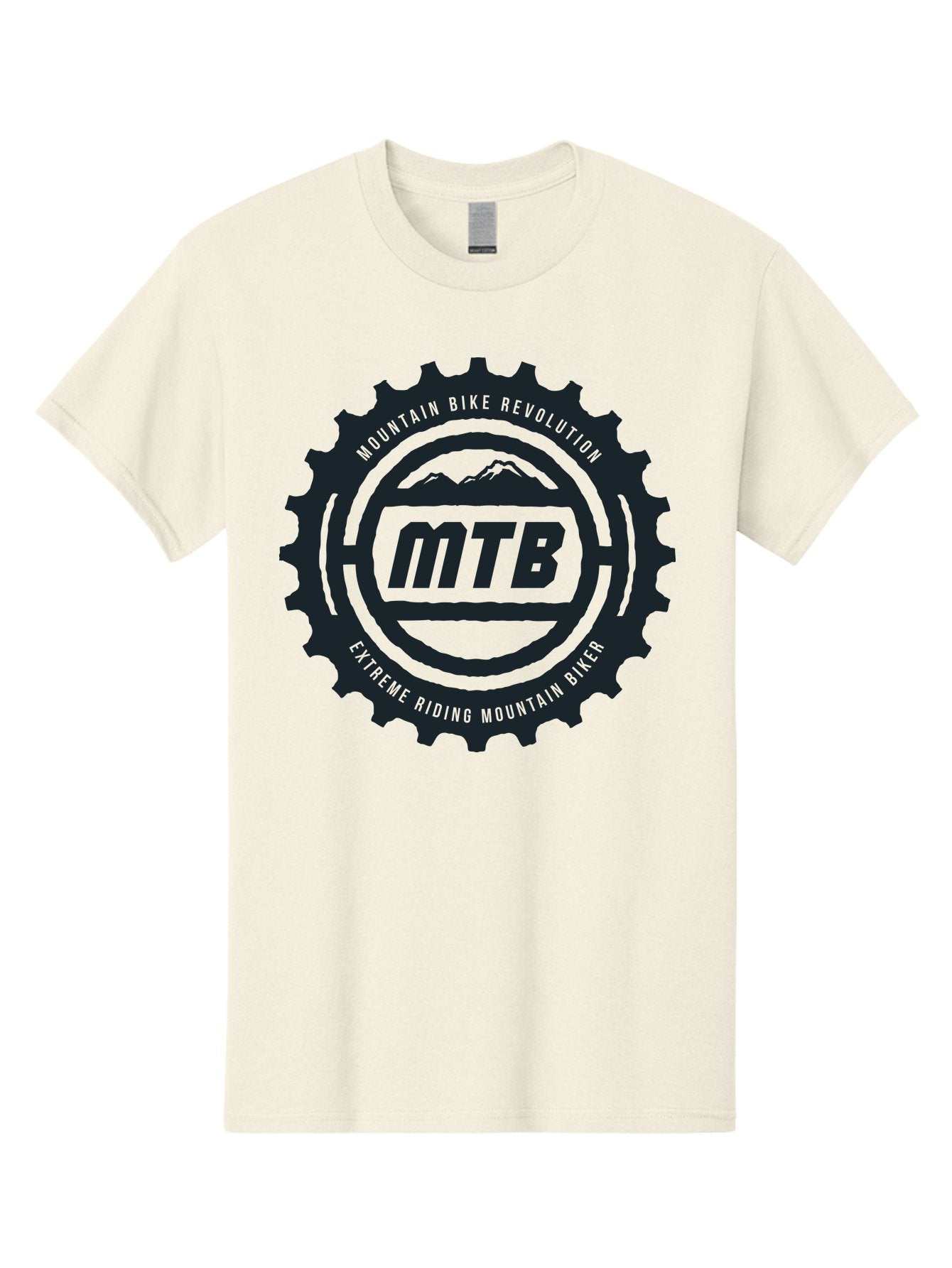 Mountain Bike Men'S Graphic Tee, 100% Cotton, Comfortable Casual Summer Wear, Machine Washable, Mountain Bike Revolution, Extreme Riding, Mountain Biking, Mtb, Cycling Gear, Adventure Sports, Outdoor Enthusiasts, Action-Packed, Thrill-Seeking, Aae511 6