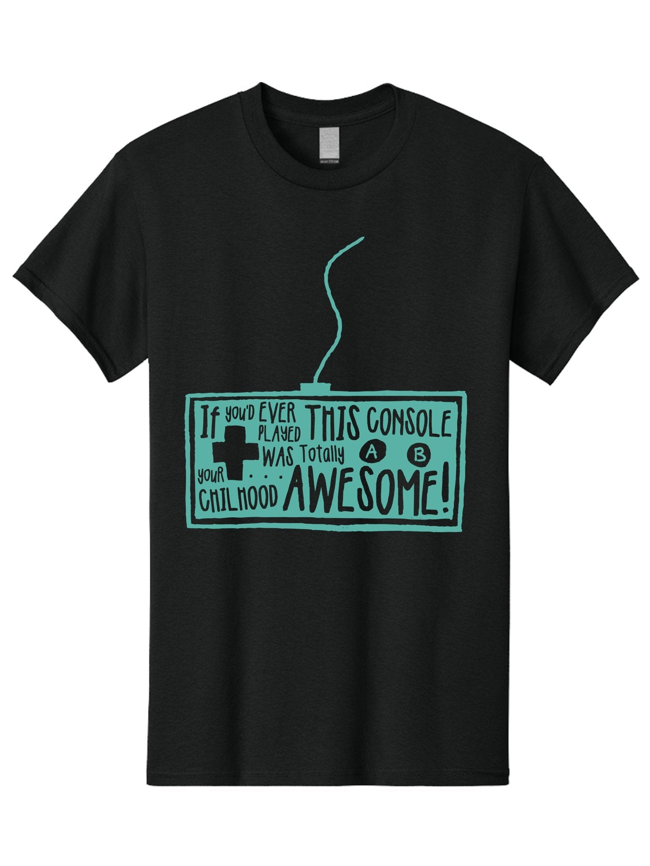 Never Stop Playing Men'S Graphic Tee, 100% Cotton, Comfortable Casual Summer Wear, Machine Washable, Retro Video Game Console, Vintage Gaming, Nostalgic Technology, Classic Video Games, Console Awesomeness, Power Cord, Playful Typography, Aae533 12