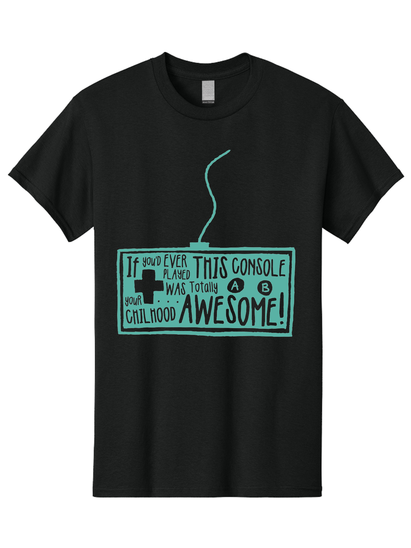 Never Stop Playing Men'S Graphic Tee, 100% Cotton, Comfortable Casual Summer Wear, Machine Washable, Retro Video Game Console, Vintage Gaming, Nostalgic Technology, Classic Video Games, Console Awesomeness, Power Cord, Playful Typography, Aae533 17