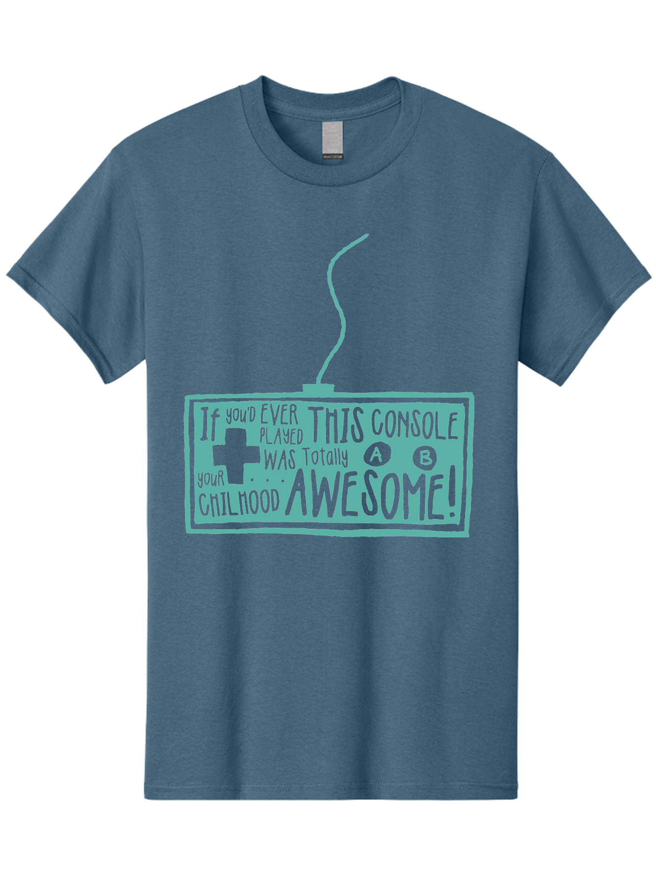 Never Stop Playing Men'S Graphic Tee, 100% Cotton, Comfortable Casual Summer Wear, Machine Washable, Retro Video Game Console, Vintage Gaming, Nostalgic Technology, Classic Video Games, Console Awesomeness, Power Cord, Playful Typography, Aae533 11