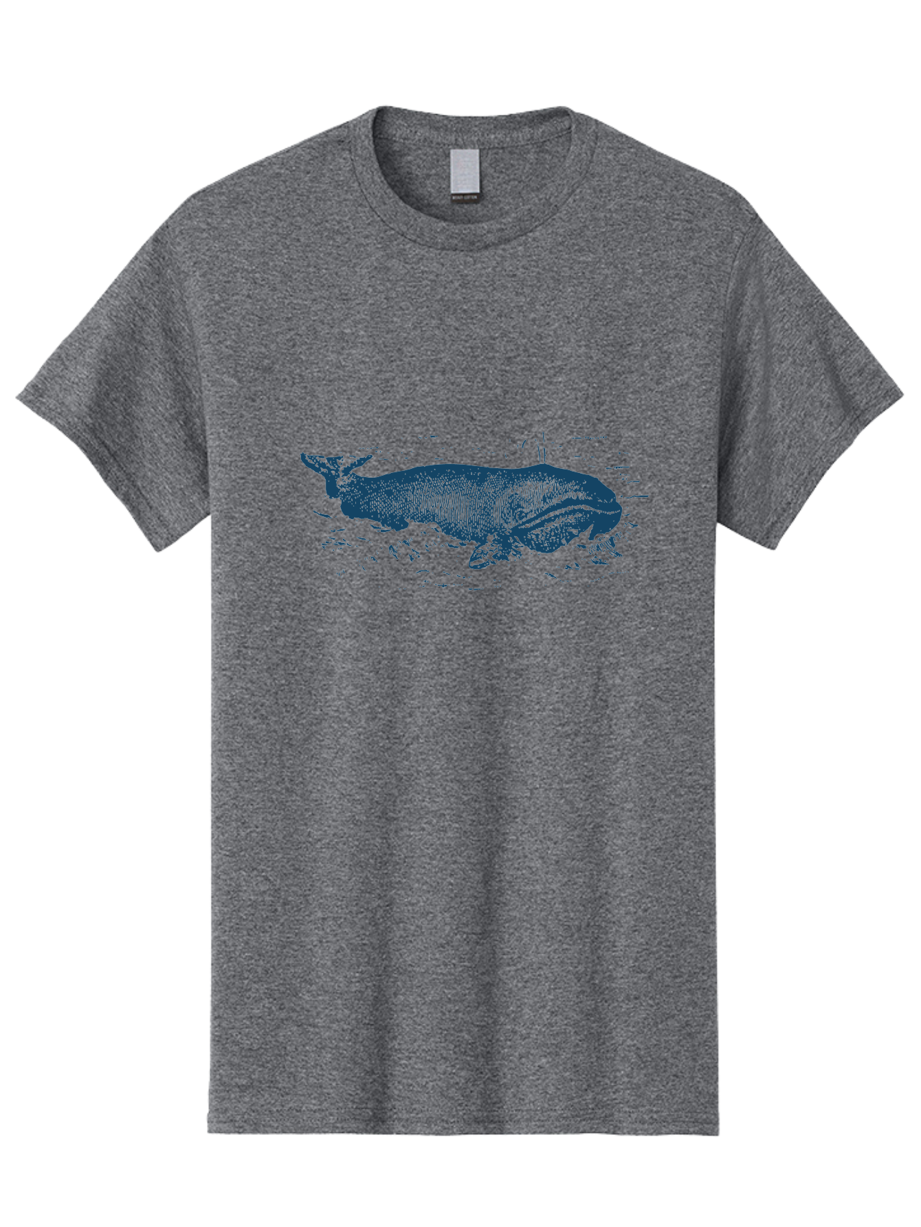 Ocean Giant Whale Men'S Graphic Tee, 100% Cotton, Comfortable Casual Summer Wear, Machine Washable, Tapir, Wild Animal, Wildlife, Forest Creature, Exotic Species, Large Mammal Aae547 9