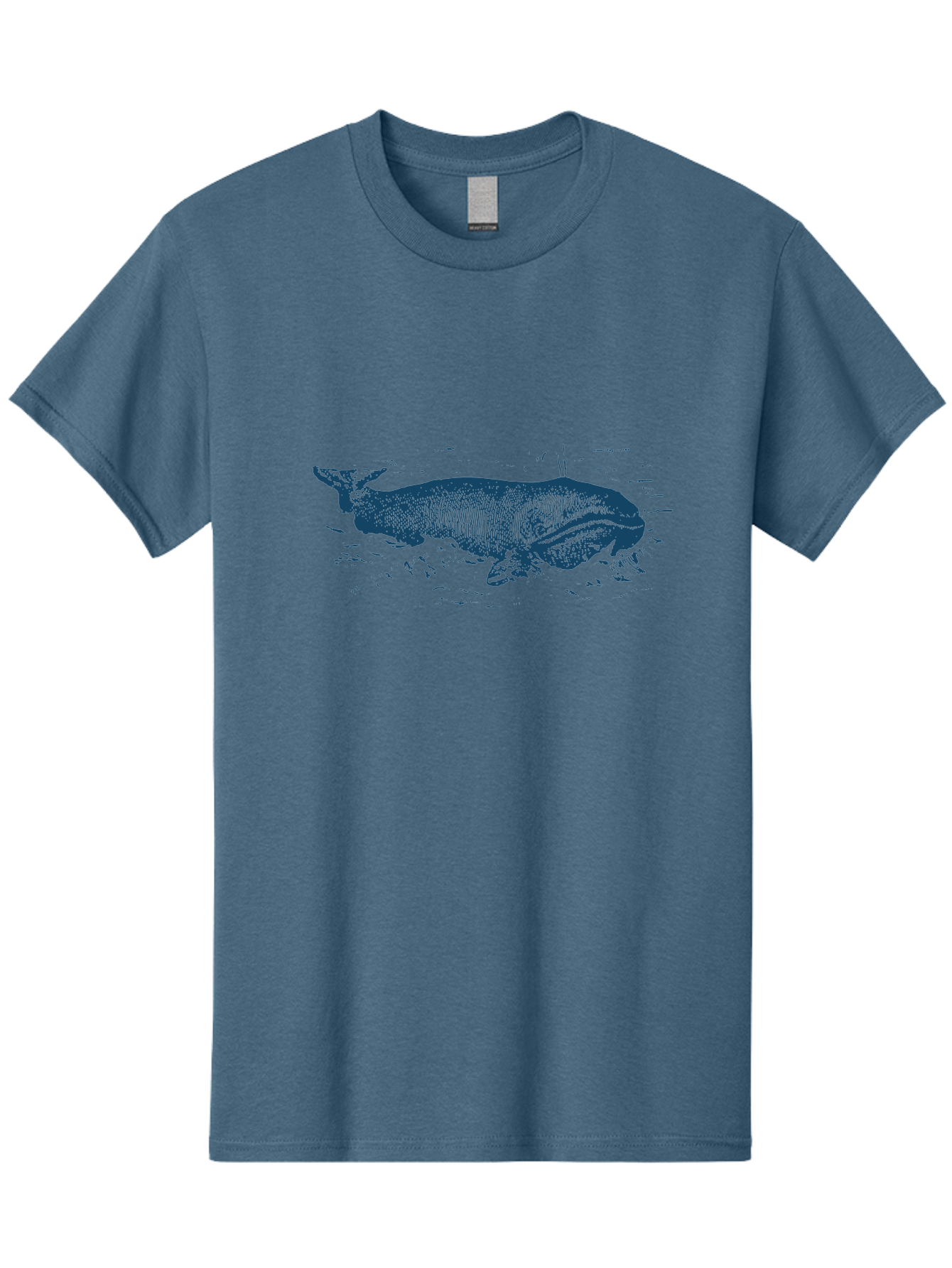 Ocean Giant Whale Men'S Graphic Tee, 100% Cotton, Comfortable Casual Summer Wear, Machine Washable, Tapir, Wild Animal, Wildlife, Forest Creature, Exotic Species, Large Mammal Aae547 7