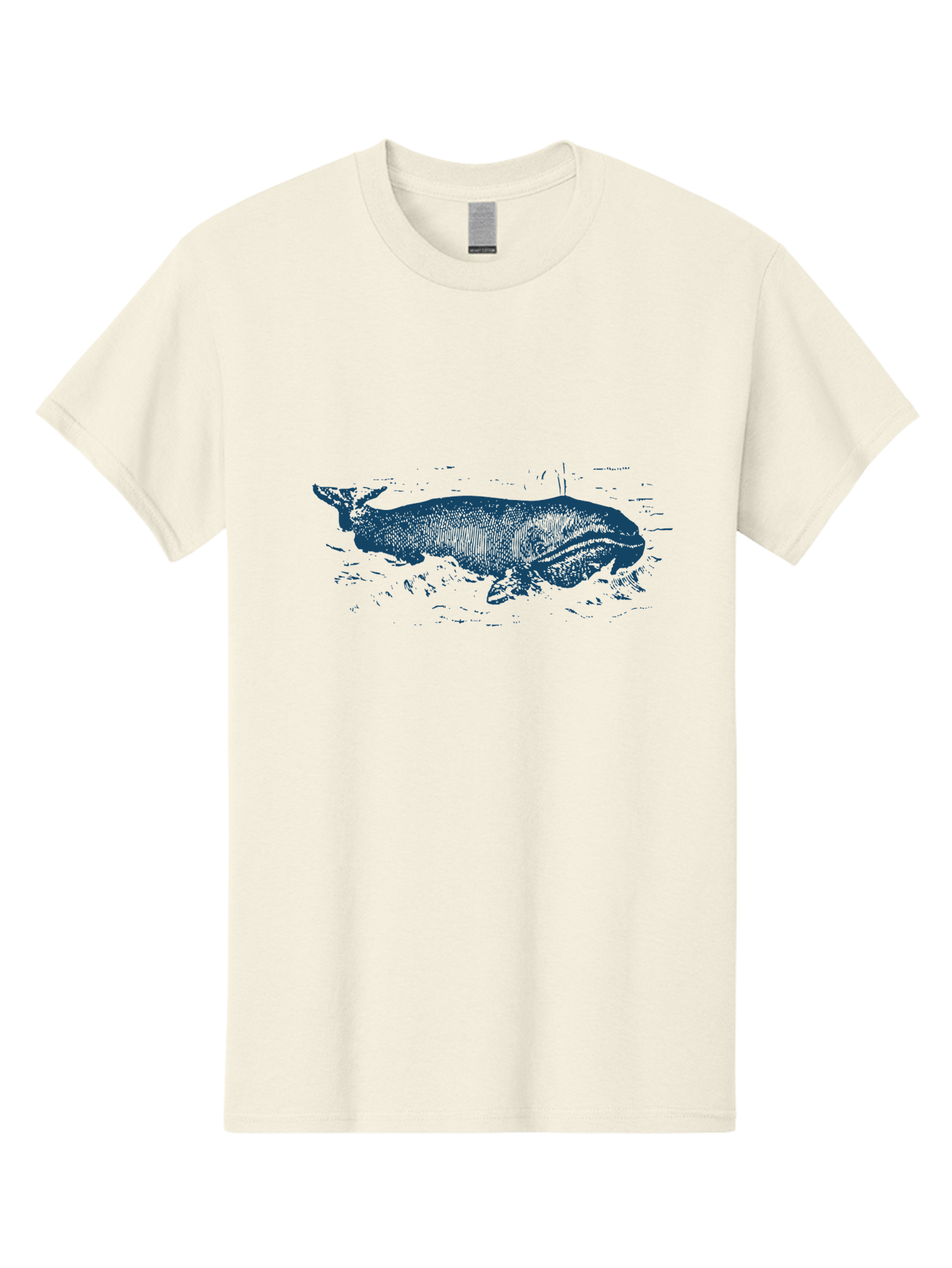 Ocean Giant Whale Men'S Graphic Tee, 100% Cotton, Comfortable Casual Summer Wear, Machine Washable, Tapir, Wild Animal, Wildlife, Forest Creature, Exotic Species, Large Mammal Aae547 27