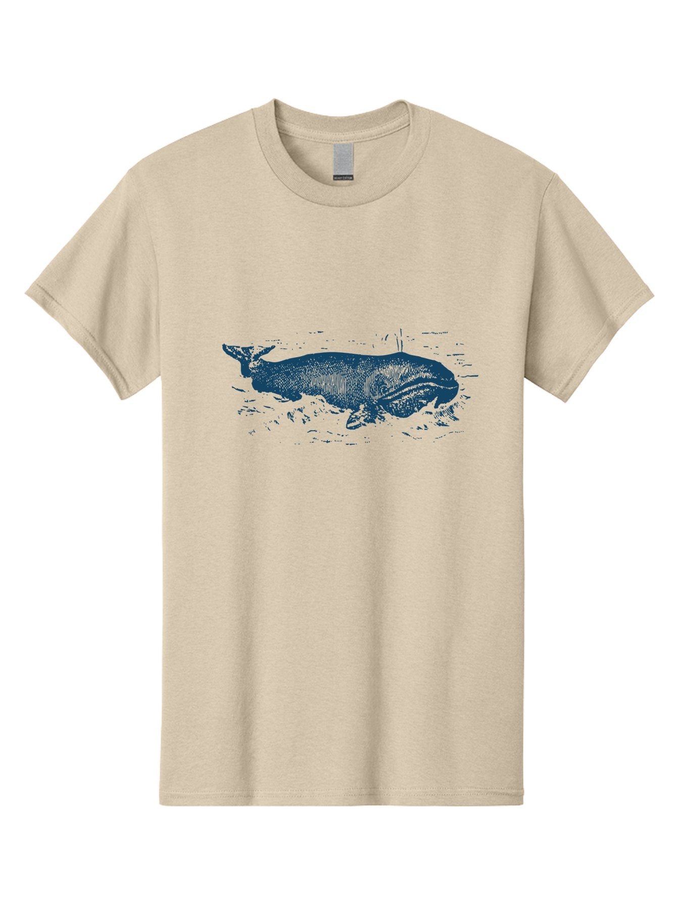 Ocean Giant Whale Men'S Graphic Tee, 100% Cotton, Comfortable Casual Summer Wear, Machine Washable, Tapir, Wild Animal, Wildlife, Forest Creature, Exotic Species, Large Mammal Aae547 13