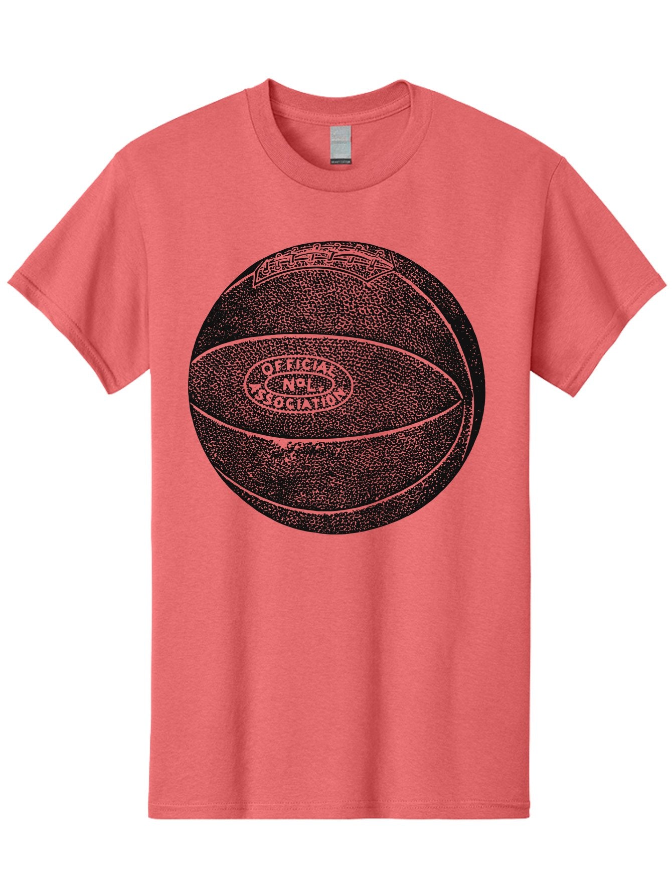 Old School Ball Men'S Graphic Tee, 100% Cotton, Comfortable Casual Summer Wear, Machine Washable, Nba Basketball, Official League Ball, Textured Surface, Athletic Equipment, Sports Gear, Basketball Design, Sports Logo, Professional Basketball Aae554 4