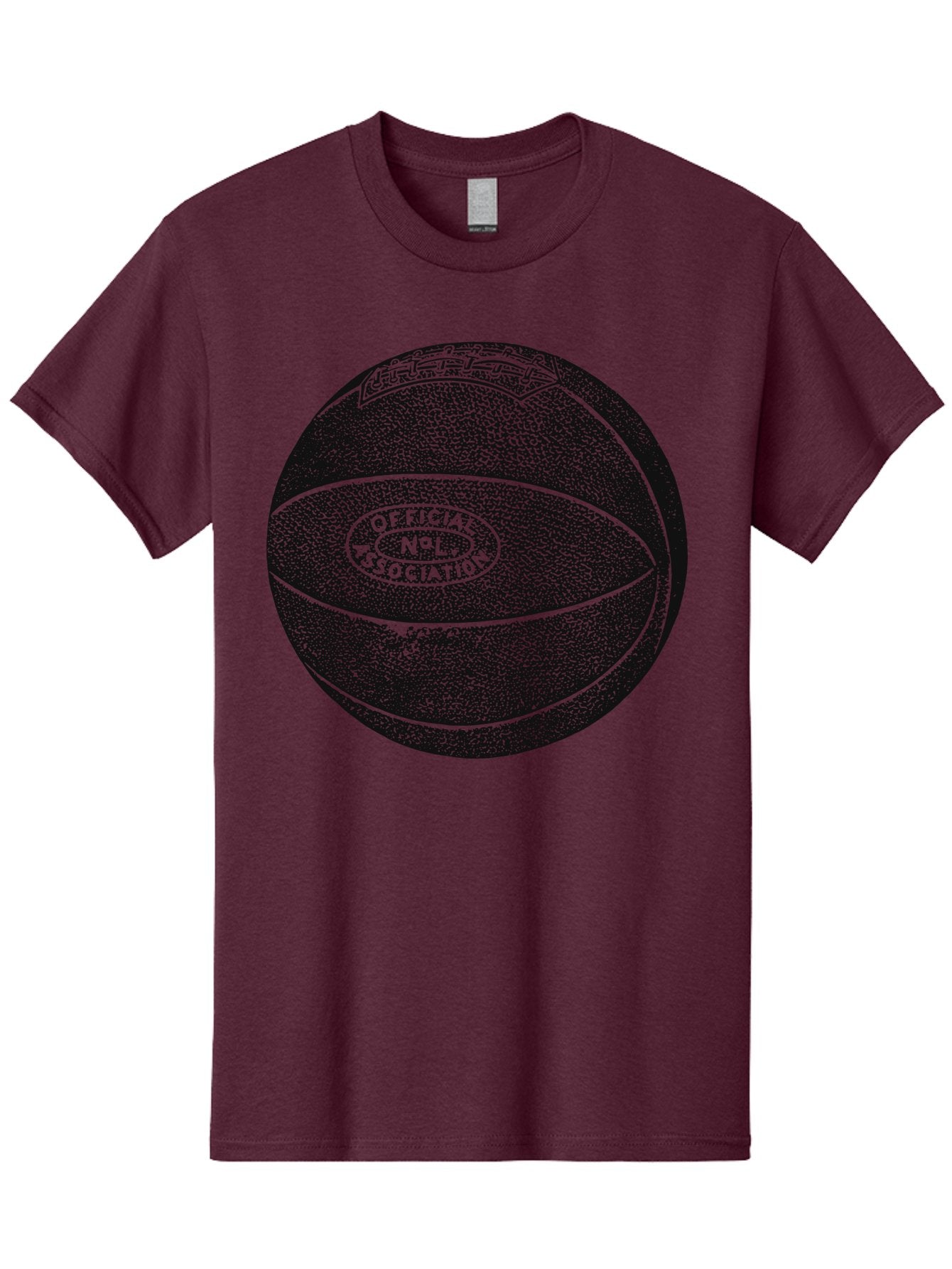 Old School Ball Men'S Graphic Tee, 100% Cotton, Comfortable Casual Summer Wear, Machine Washable, Nba Basketball, Official League Ball, Textured Surface, Athletic Equipment, Sports Gear, Basketball Design, Sports Logo, Professional Basketball Aae554 15