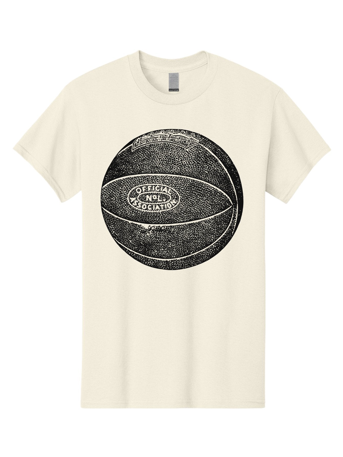 Old School Ball Men'S Graphic Tee, 100% Cotton, Comfortable Casual Summer Wear, Machine Washable, Nba Basketball, Official League Ball, Textured Surface, Athletic Equipment, Sports Gear, Basketball Design, Sports Logo, Professional Basketball Aae554 6