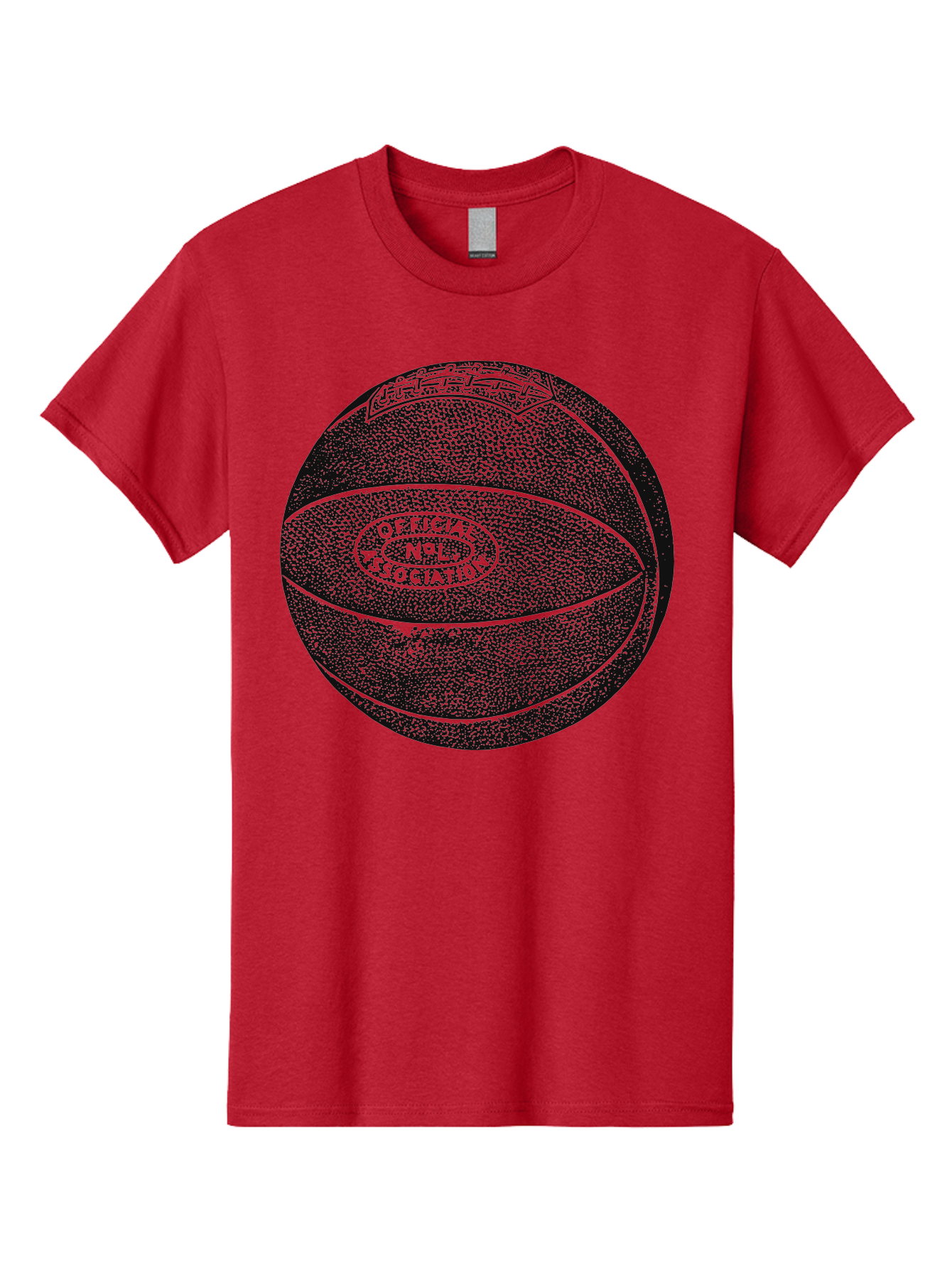 Old School Ball Men'S Graphic Tee, 100% Cotton, Comfortable Casual Summer Wear, Machine Washable, Nba Basketball, Official League Ball, Textured Surface, Athletic Equipment, Sports Gear, Basketball Design, Sports Logo, Professional Basketball Aae554