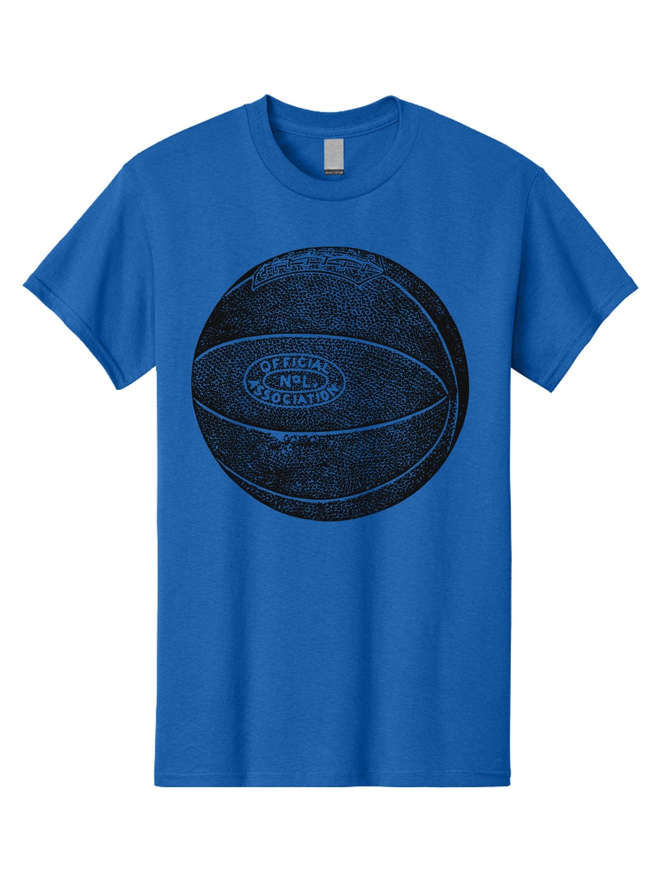 Old School Ball Men'S Graphic Tee, 100% Cotton, Comfortable Casual Summer Wear, Machine Washable, Nba Basketball, Official League Ball, Textured Surface, Athletic Equipment, Sports Gear, Basketball Design, Sports Logo, Professional Basketball Aae554 9