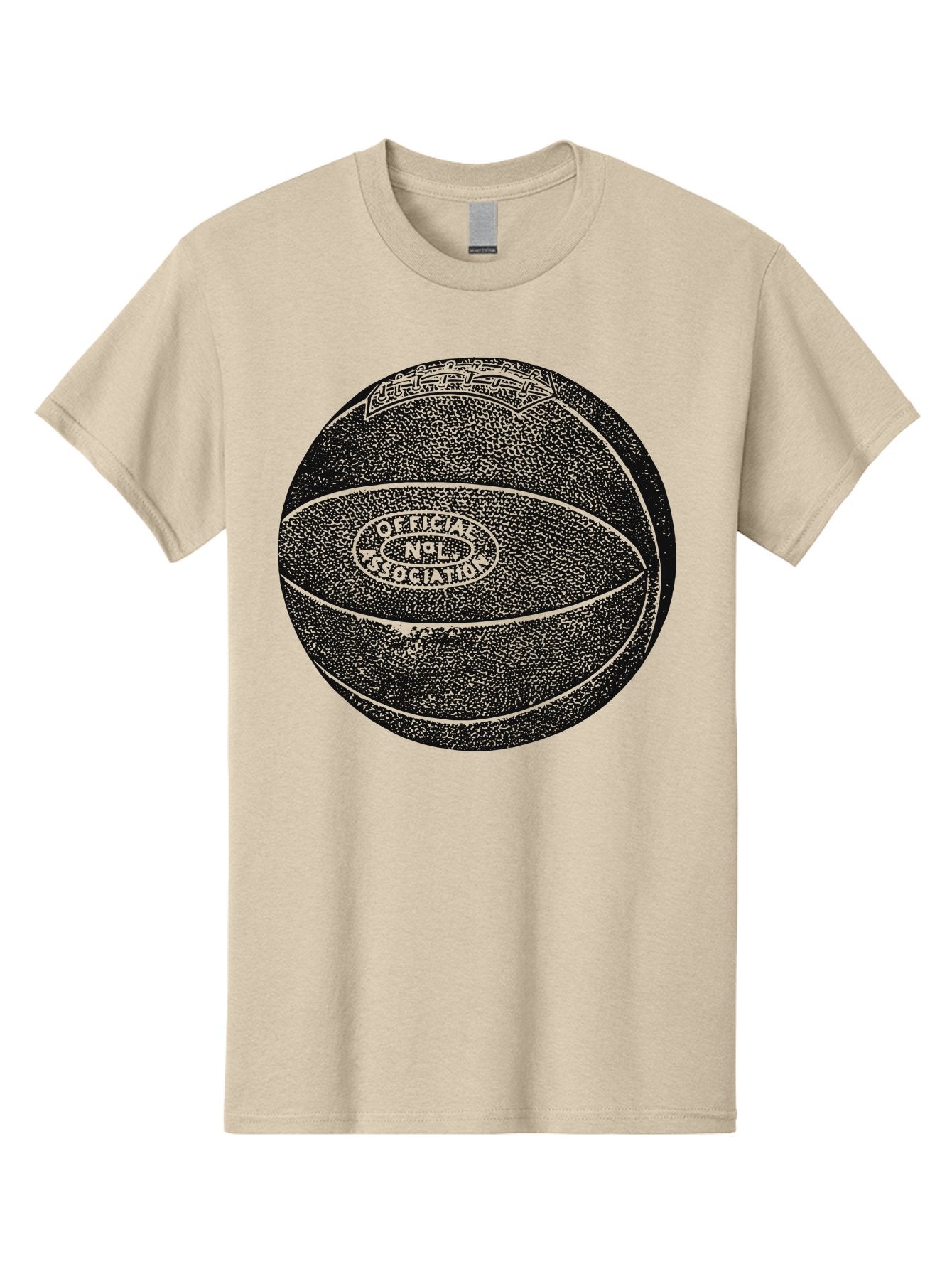 Old School Ball Men'S Graphic Tee, 100% Cotton, Comfortable Casual Summer Wear, Machine Washable, Nba Basketball, Official League Ball, Textured Surface, Athletic Equipment, Sports Gear, Basketball Design, Sports Logo, Professional Basketball Aae554 5