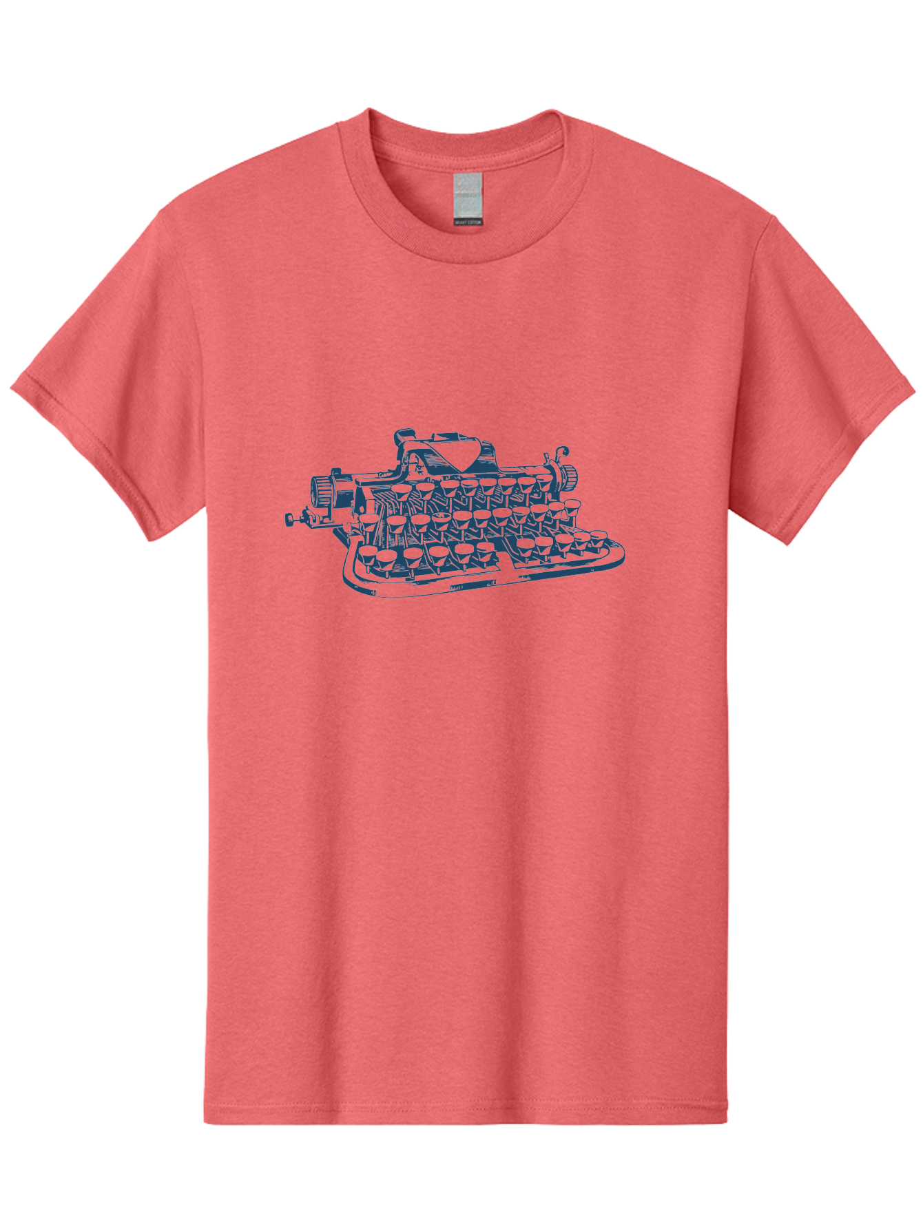 Old Soul Typewriter Men'S Graphic Tee, 100% Cotton, Comfortable Casual Summer Wear, Machine Washable, Vintage Typewriter, Classic Writing Machine, Retro Office Equipment, Antique Technology, Nostalgic Design, Manual Typing, Writer'S Tool, Aae556 9
