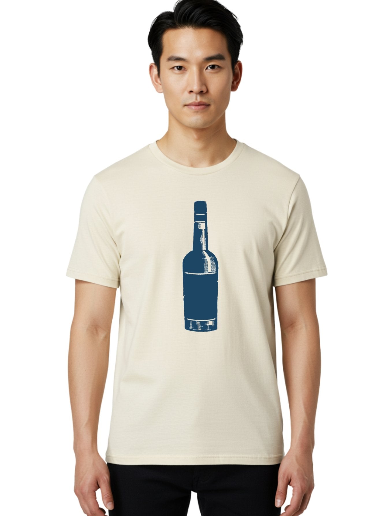 Old World Liquor Men'S Graphic Tee, 100% Cotton, Comfortable Casual Summer Wear, Machine Washable, Wine Bottle, Alcohol, Beverage, Glass Bottle, Wine Container, Luxury Drink, Fine Wine Aae560 26