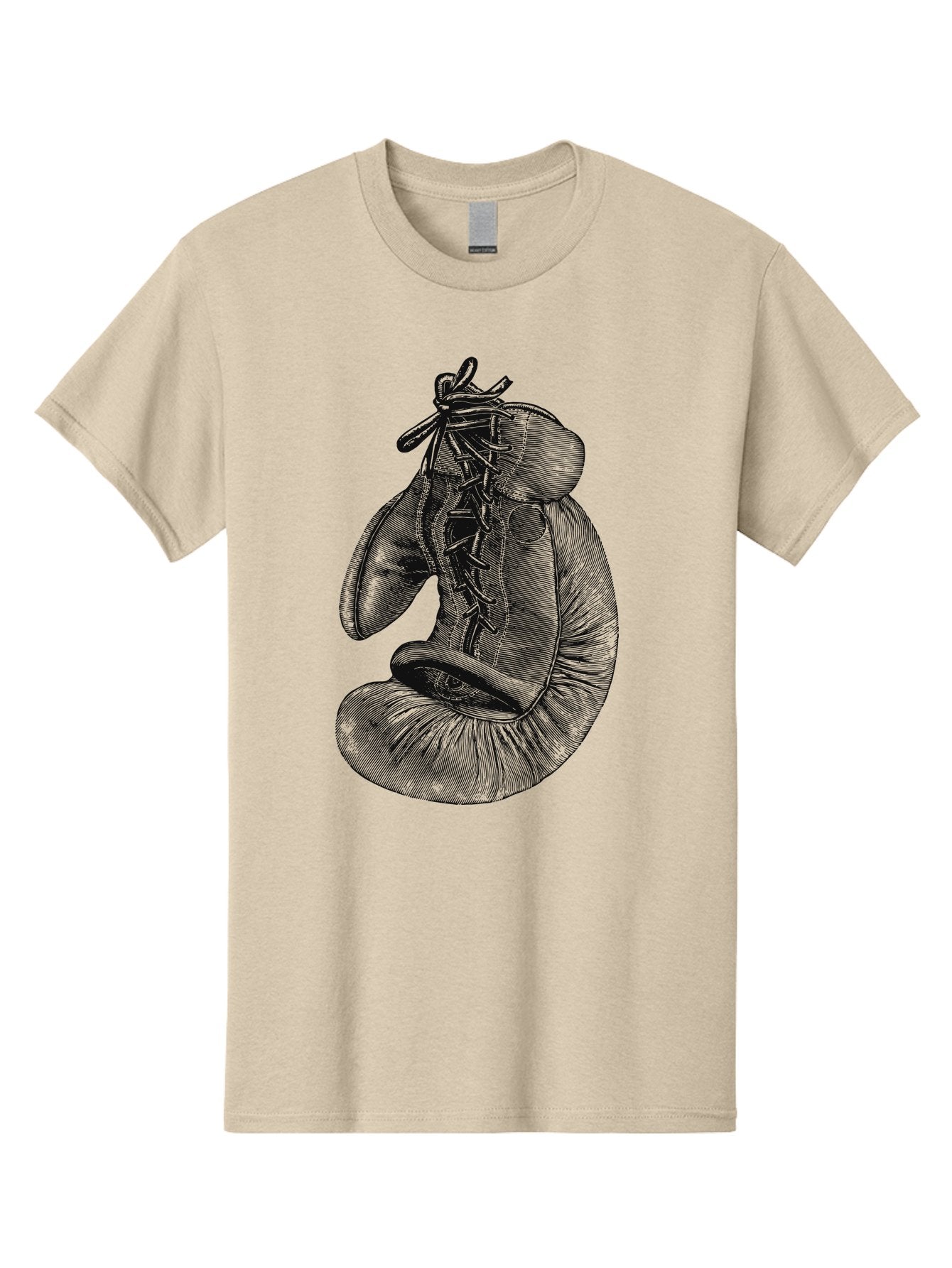 One Glove, One Legacy Men'S Graphic Tee, 100% Cotton, Comfortable Casual Summer Wear, Machine Washable, Boxing Gloves, Combat Sports, Martial Arts, Fighting Gear, Boxing Equipment, Training Gloves, Lace-Up Gloves Aae567 3