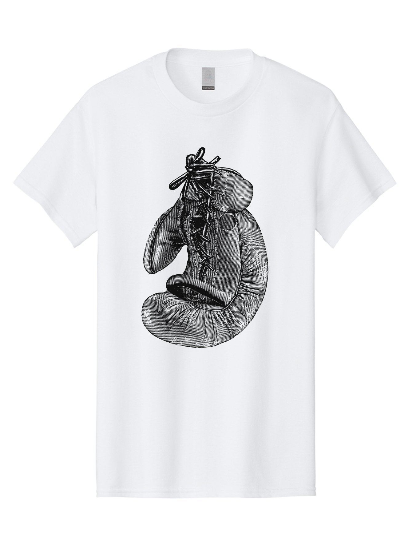 One Glove, One Legacy Men'S Graphic Tee, 100% Cotton, Comfortable Casual Summer Wear, Machine Washable, Boxing Gloves, Combat Sports, Martial Arts, Fighting Gear, Boxing Equipment, Training Gloves, Lace-Up Gloves Aae567 12