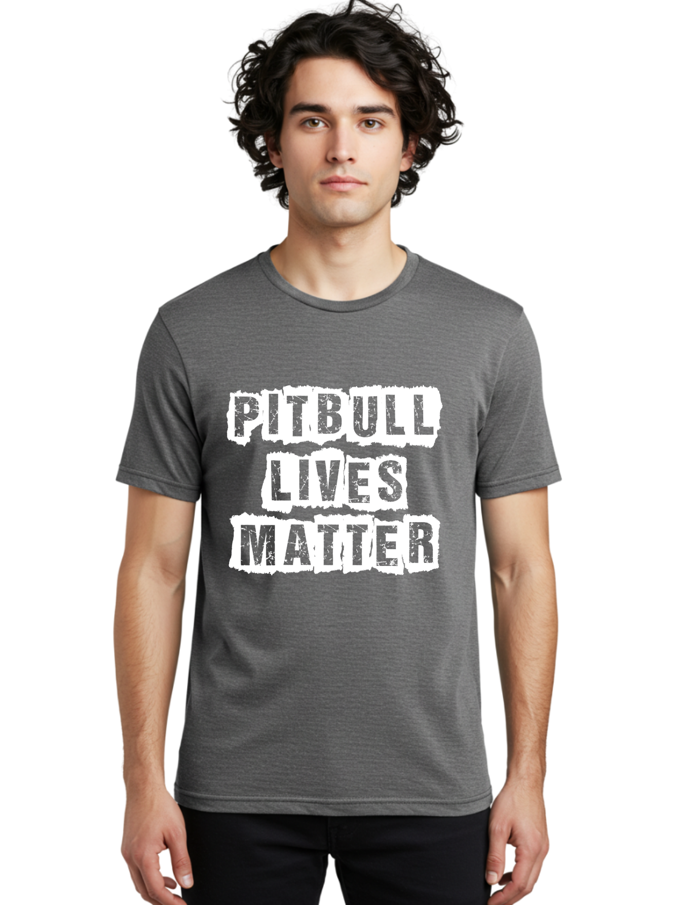Pitbull Lives Matter Men'S Graphic Tee, 100% Cotton, Comfortable Casual Summer Wear, Machine Washable, Pitbull Awareness, Dog Advocacy, Pitbull Lives Matter, Social Justice, Animal Rights, Dog Lovers, Pitbull Support, Advocacy Campaign Aae582 6