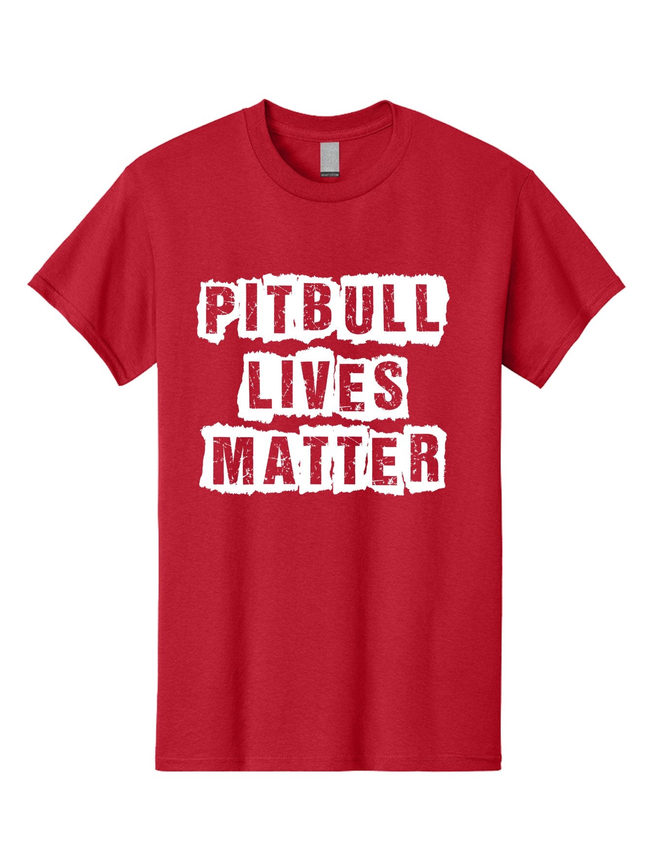 Pitbull Lives Matter Men'S Graphic Tee, 100% Cotton, Comfortable Casual Summer Wear, Machine Washable, Pitbull Awareness, Dog Advocacy, Pitbull Lives Matter, Social Justice, Animal Rights, Dog Lovers, Pitbull Support, Advocacy Campaign Aae582 3