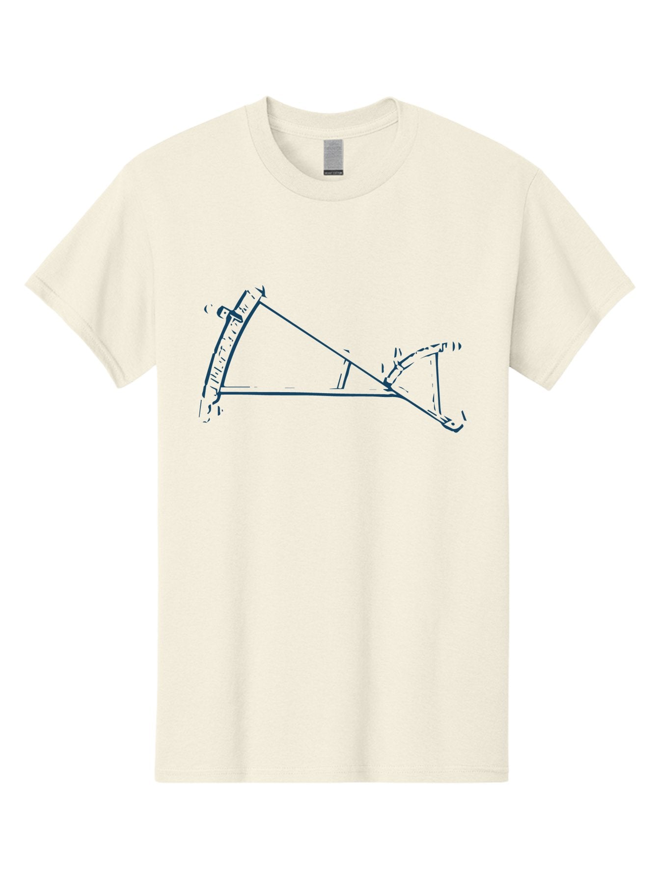 Precision Ruler Men'S Graphic Tee, 100% Cotton, Comfortable Casual Summer Wear, Machine Washable, Protractor, Measuring Angles, Geometry Tool, Precision Instrument, Navigation Aid, Mathematical Device, Angle Measurement Aae587 4