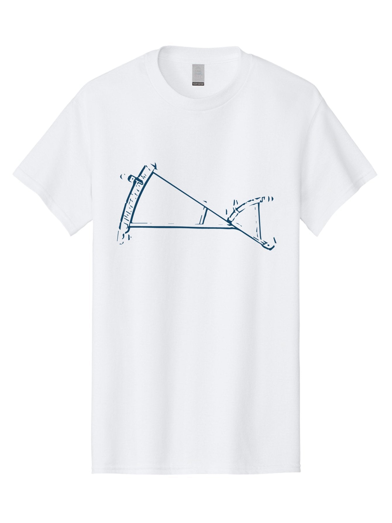 Precision Ruler Men'S Graphic Tee, 100% Cotton, Comfortable Casual Summer Wear, Machine Washable, Protractor, Measuring Angles, Geometry Tool, Precision Instrument, Navigation Aid, Mathematical Device, Angle Measurement Aae587 11