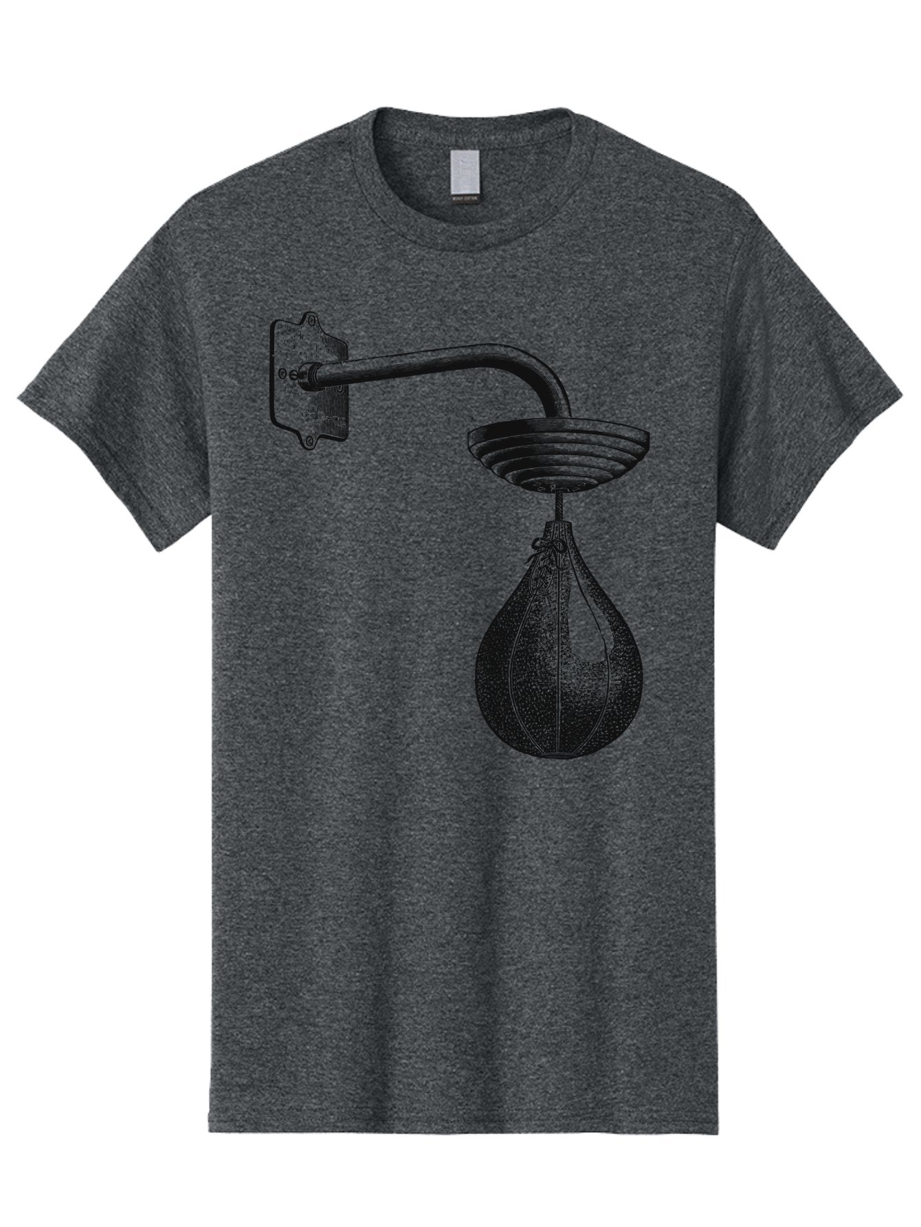 Punch Drills Men'S Graphic Tee, 100% Cotton, Comfortable Casual Summer Wear, Machine Washable, Punching Bag, Boxing Equipment, Punch Bag, Fitness Gear, Boxing Training, Workout Equipment, Punching Bag Illustration, Boxing Punching Bag Aae598 7