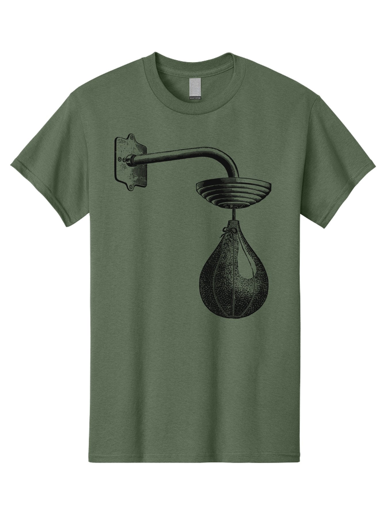 Punch Drills Men'S Graphic Tee, 100% Cotton, Comfortable Casual Summer Wear, Machine Washable, Punching Bag, Boxing Equipment, Punch Bag, Fitness Gear, Boxing Training, Workout Equipment, Punching Bag Illustration, Boxing Punching Bag Aae598 10