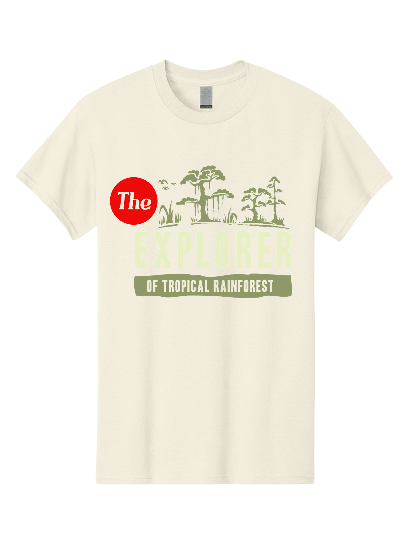 Rainforest Explorer Men'S Graphic Tee, 100% Cotton, Comfortable Casual Summer Wear, Machine Washable, Explorer, Tropical Rainforest, Expedition, Adventure Travel, Wilderness Exploration, Jungle Trek, Exotic Destinations, Eco-Tourism, Aae604 15