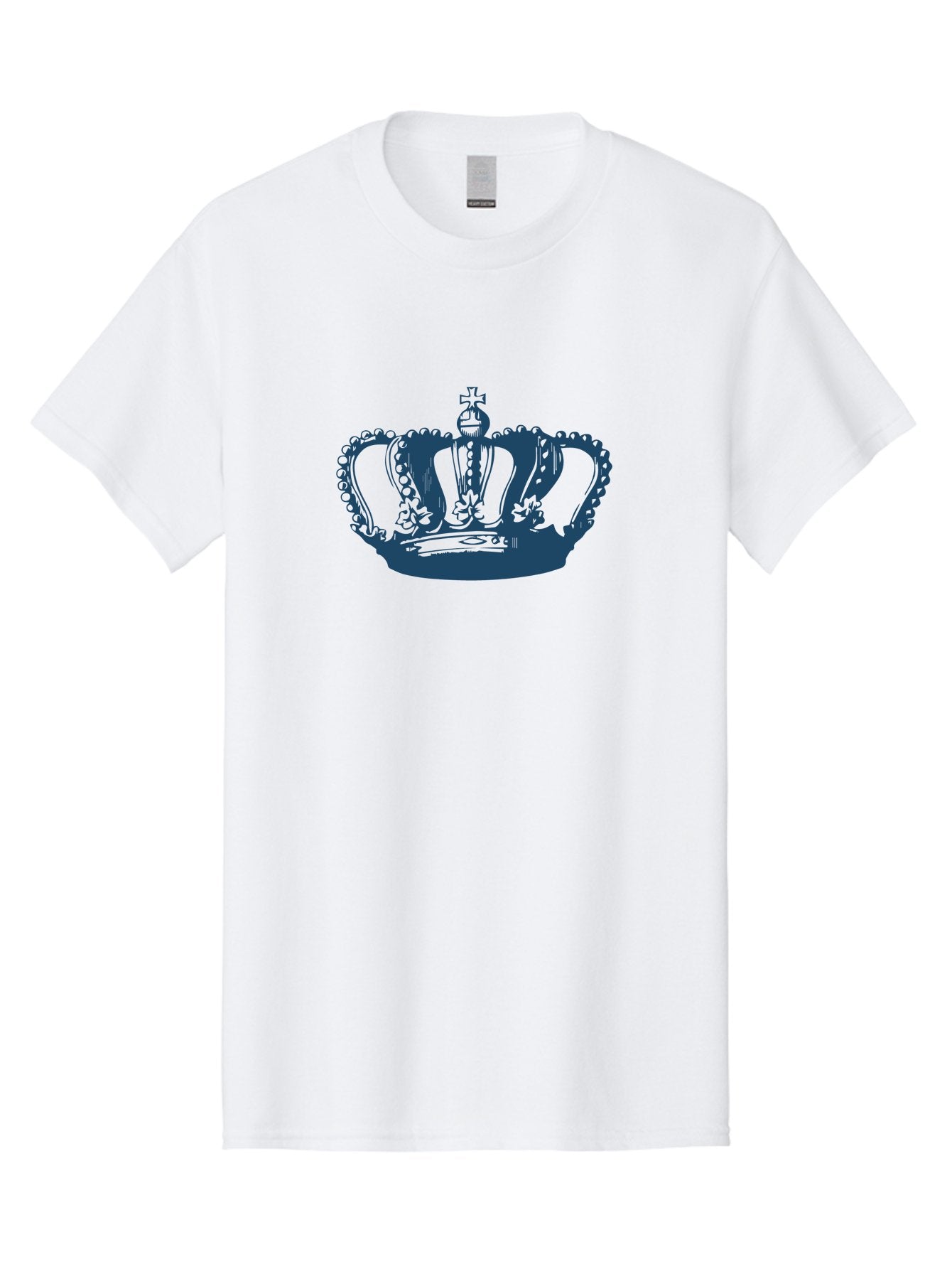 Royal Reign Crown Men'S Graphic Tee, 100% Cotton, Comfortable Casual Summer Wear, Machine Washable, Royal Crown, Luxury Symbol, Monarch Emblem, Aristocratic Headpiece, Regal Adornment, Majestic Tiara, Crown Jewels, Symbolic Regalia Aae621 10