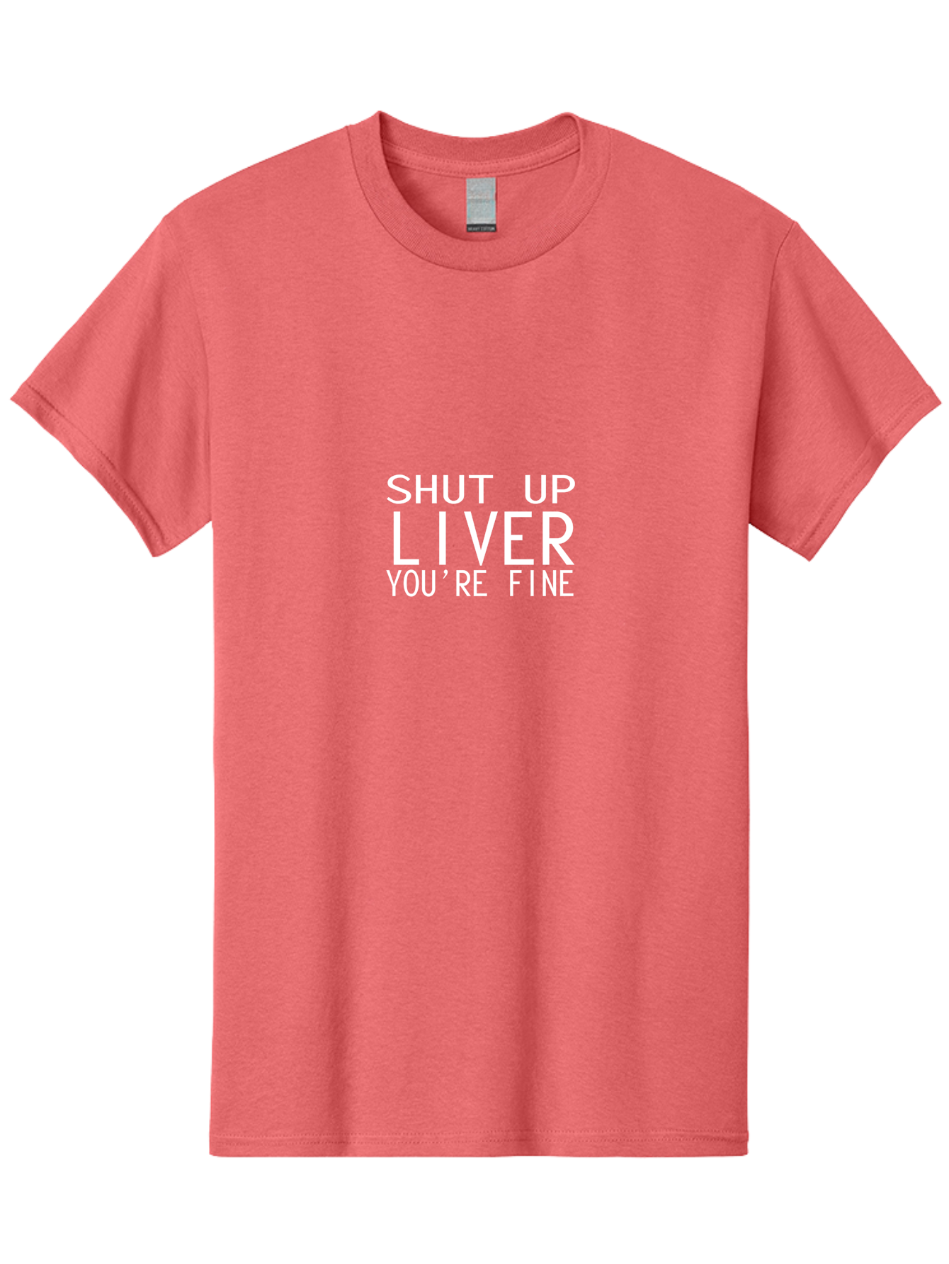 Shut Up Liver Men'S Graphic Tee, 100% Cotton, Comfortable Casual Summer Wear, Machine Washable, Funny Quote, Humoristic Saying, Witty Phrase, Liver Joke, Inspirational Quote, Motivational Words, Typographic Design Aae640 19