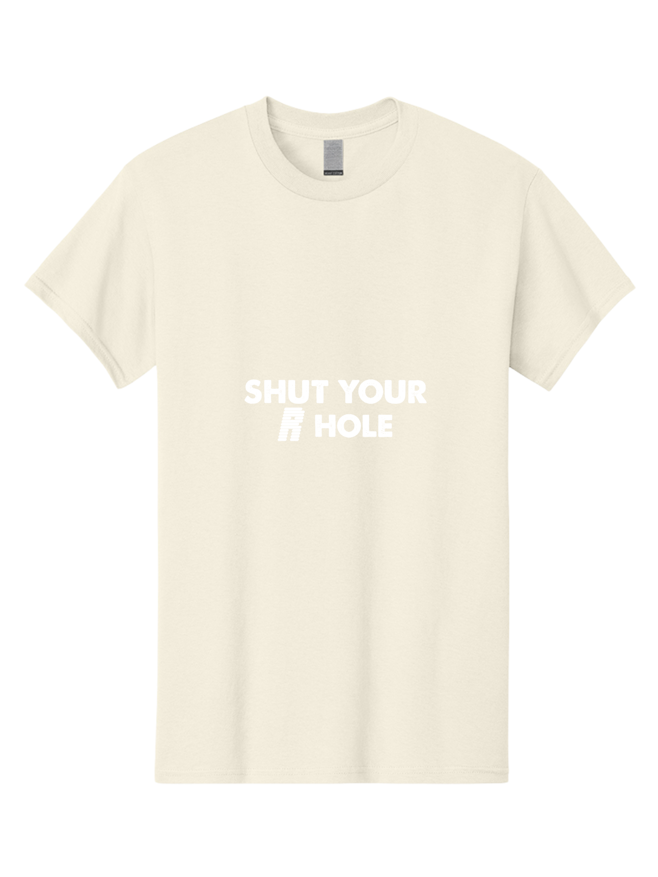 Shut Your R Hole Men'S Graphic Tee, 100% Cotton, Comfortable Casual Summer Wear, Machine Washable, Funny Slogans, Meme Culture, Humorous Phrases, Witty Sayings, Pop Culture References, Quirky Designs Aae641 27