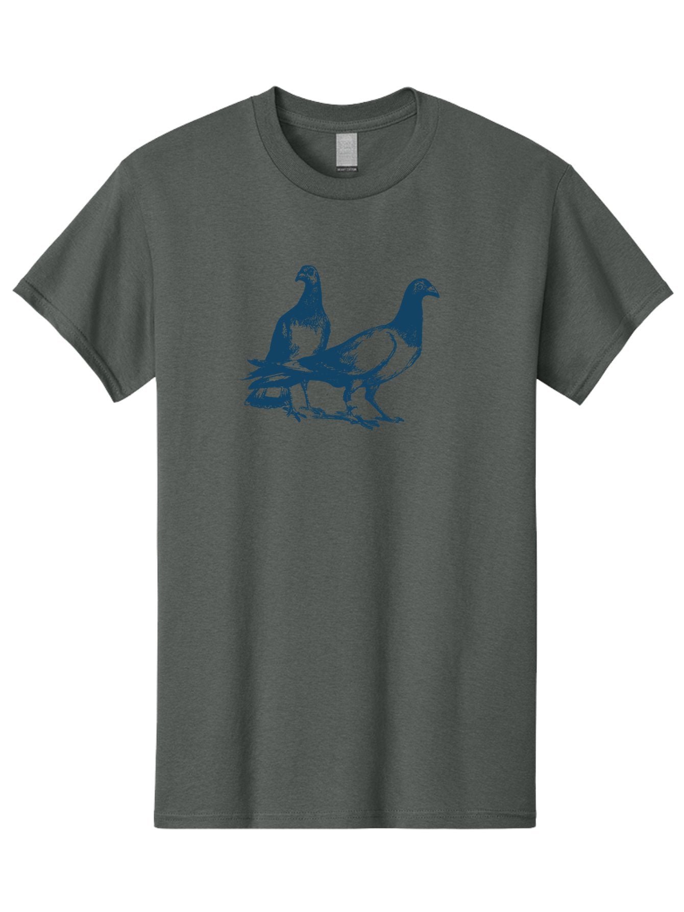 Skyline Pigeon Union Men'S Graphic Tee, 100% Cotton, Comfortable Casual Summer Wear, Machine Washable, Pigeons, Birds, Wildlife, Urban Animals, Bird Watching, Nature Lovers Aae652 3