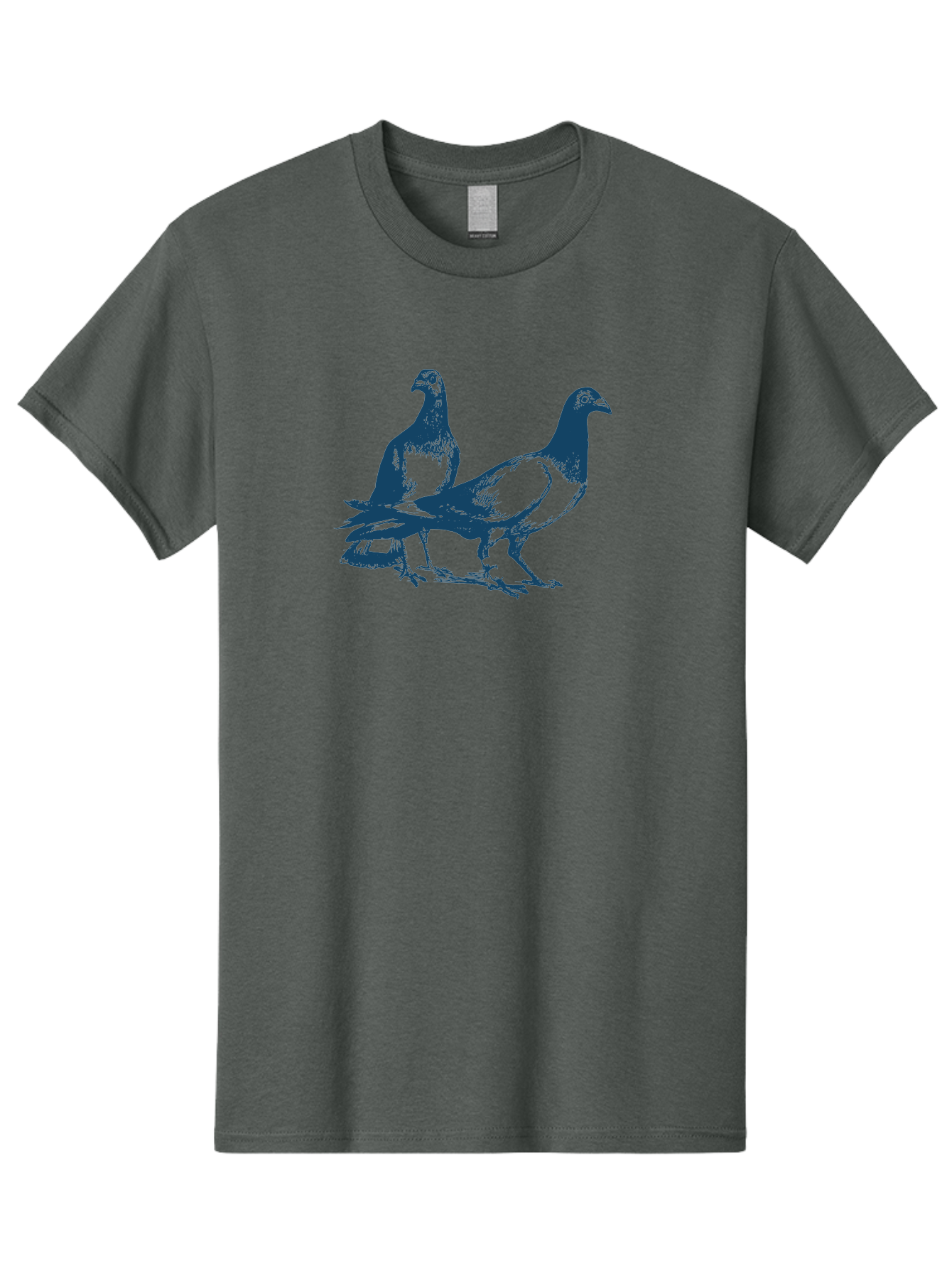Skyline Pigeon Union Men'S Graphic Tee, 100% Cotton, Comfortable Casual Summer Wear, Machine Washable, Pigeons, Birds, Wildlife, Urban Animals, Bird Watching, Nature Lovers Aae652