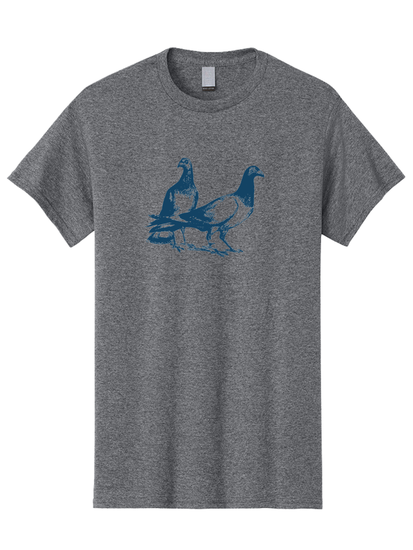 Skyline Pigeon Union Men'S Graphic Tee, 100% Cotton, Comfortable Casual Summer Wear, Machine Washable, Pigeons, Birds, Wildlife, Urban Animals, Bird Watching, Nature Lovers Aae652 25