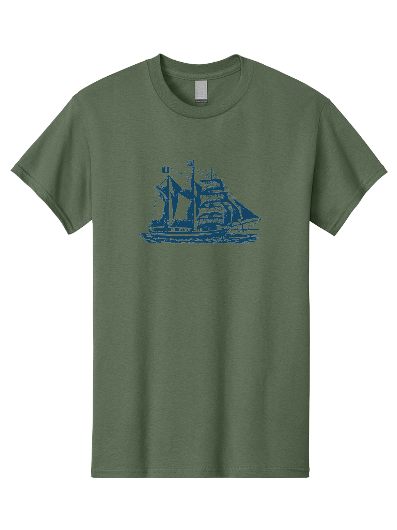 Storm Chaser Men'S Graphic Tee, 100% Cotton, Comfortable Casual Summer Wear, Machine Washable, Sailing Ship, Tall Sailing Vessel, Classic Maritime Icon, Vintage Nautical Theme, Majestic Oceanic Scene, Historical Sailing Rig, Aae674 29