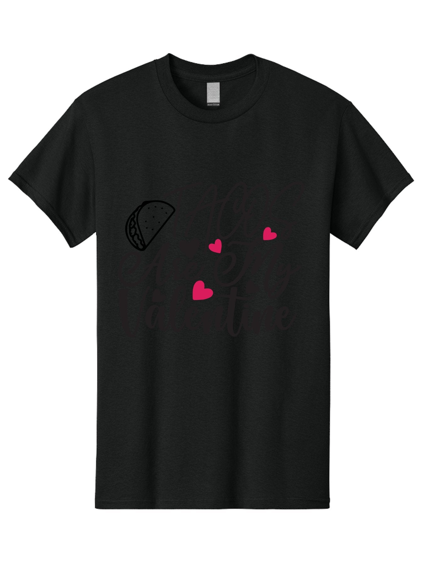 Tacos Are My Valentine Men'S Graphic Tee, 100% Cotton, Comfortable Casual Summer Wear, Machine Washable, Tacos Are My Valentine, Taco Love Quotes, Funny Valentines Day, Mexican Food Quotes, Taco Valentines Day, Taco Hearts, Cute Taco Designs, Aae680
