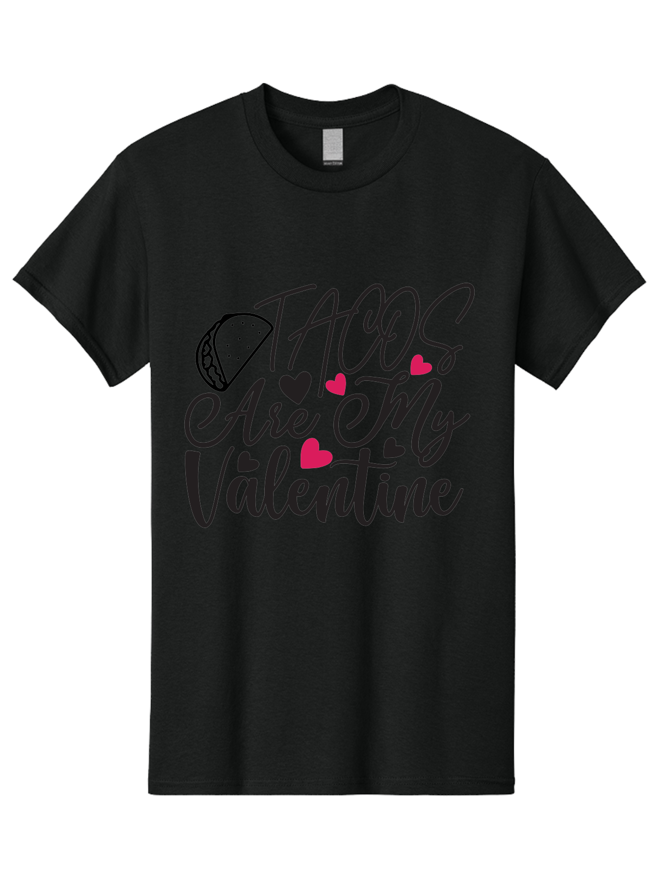 Tacos Are My Valentine Men'S Graphic Tee, 100% Cotton, Comfortable Casual Summer Wear, Machine Washable, Tacos Are My Valentine, Taco Love Quotes, Funny Valentines Day, Mexican Food Quotes, Taco Valentines Day, Taco Hearts, Cute Taco Designs, Aae680 5
