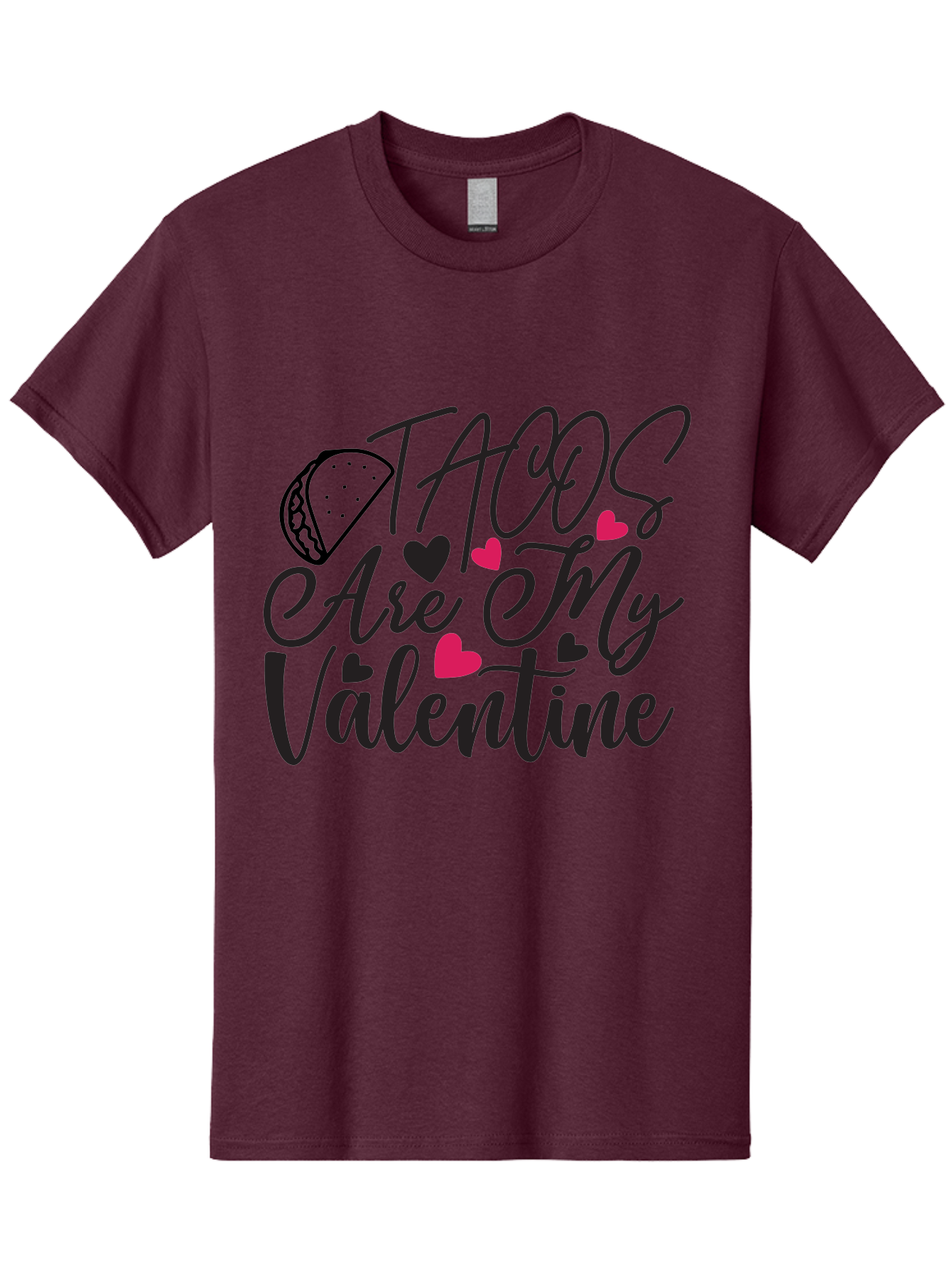 Tacos Are My Valentine Men'S Graphic Tee, 100% Cotton, Comfortable Casual Summer Wear, Machine Washable, Tacos Are My Valentine, Taco Love Quotes, Funny Valentines Day, Mexican Food Quotes, Taco Valentines Day, Taco Hearts, Cute Taco Designs, Aae680 21
