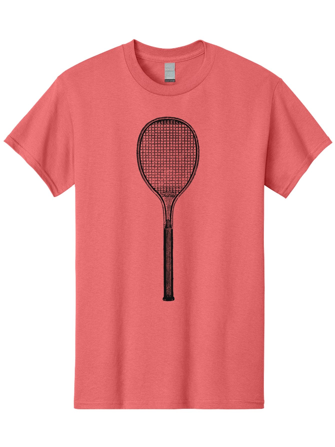 The Grand Slammer Men'S Graphic Tee, 100% Cotton, Comfortable Casual Summer Wear, Machine Washable, Tennis Racket, Sports Equipment, Tennis Gear, Racket Design, Tennis Player, Athletic Accessories Aae706 15